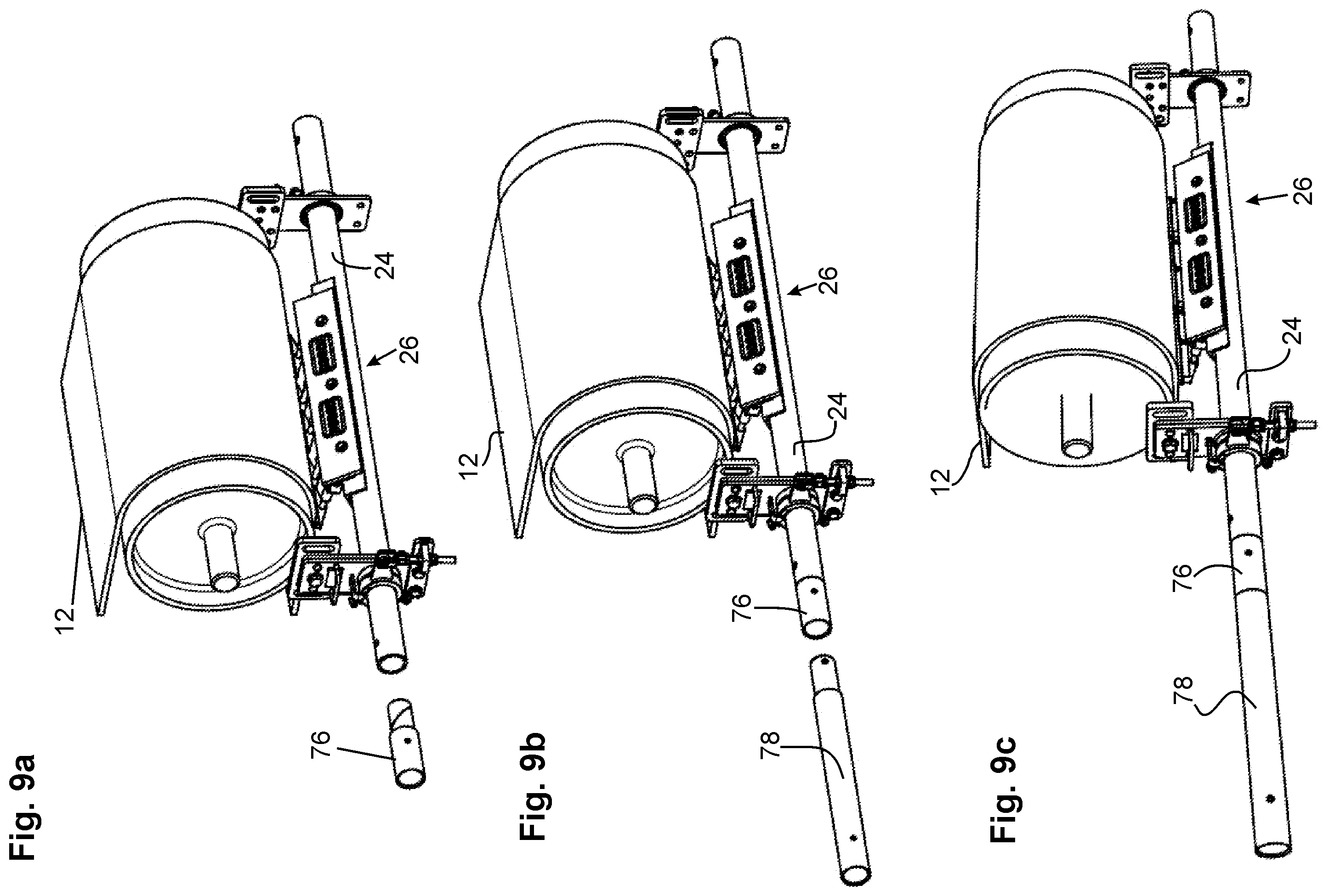 Patent US12351402 Figure 8 – Scraper with an easily replaceable scraper element