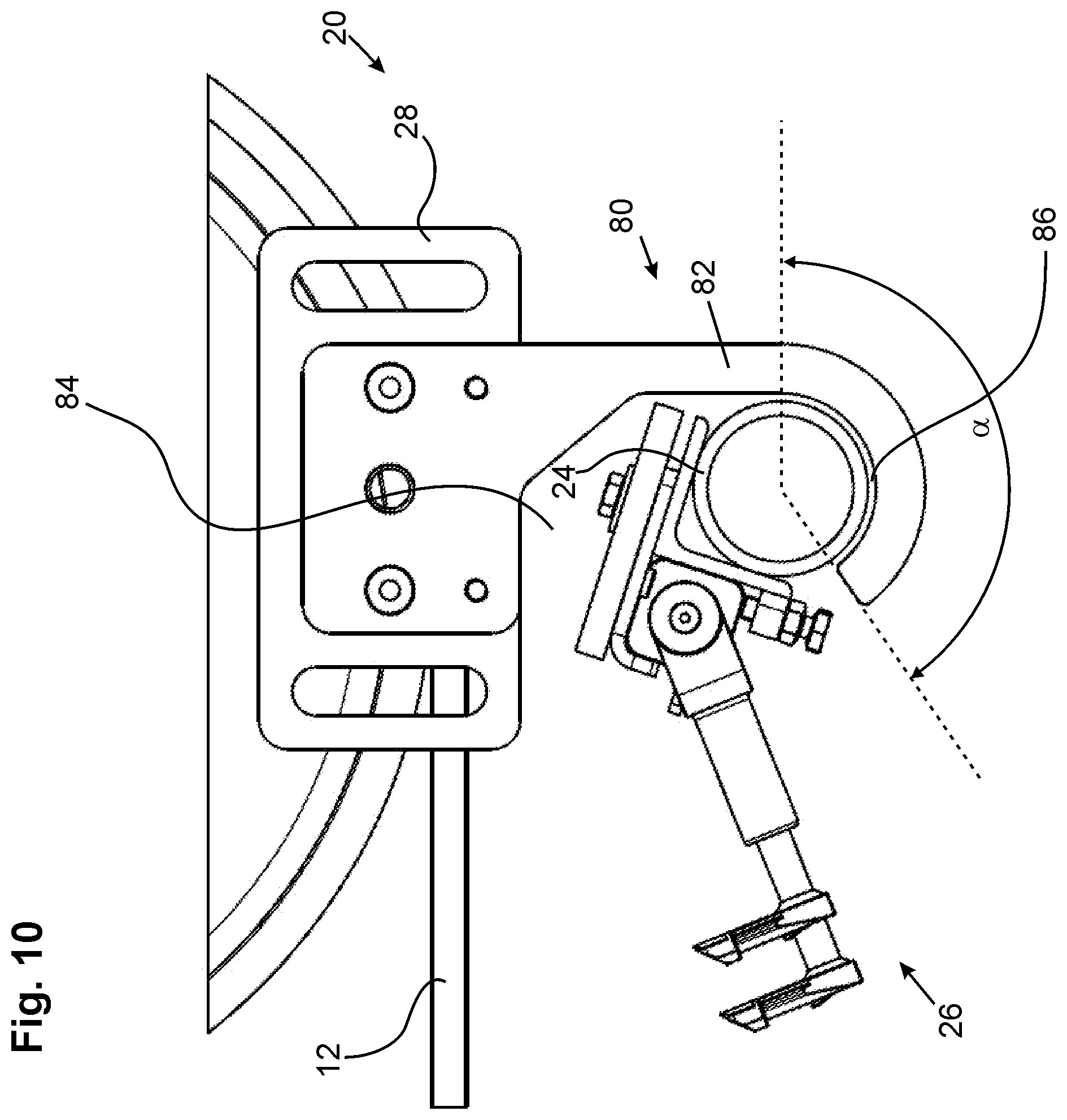 Patent US12351402 Figure 9 – Scraper with an easily replaceable scraper element