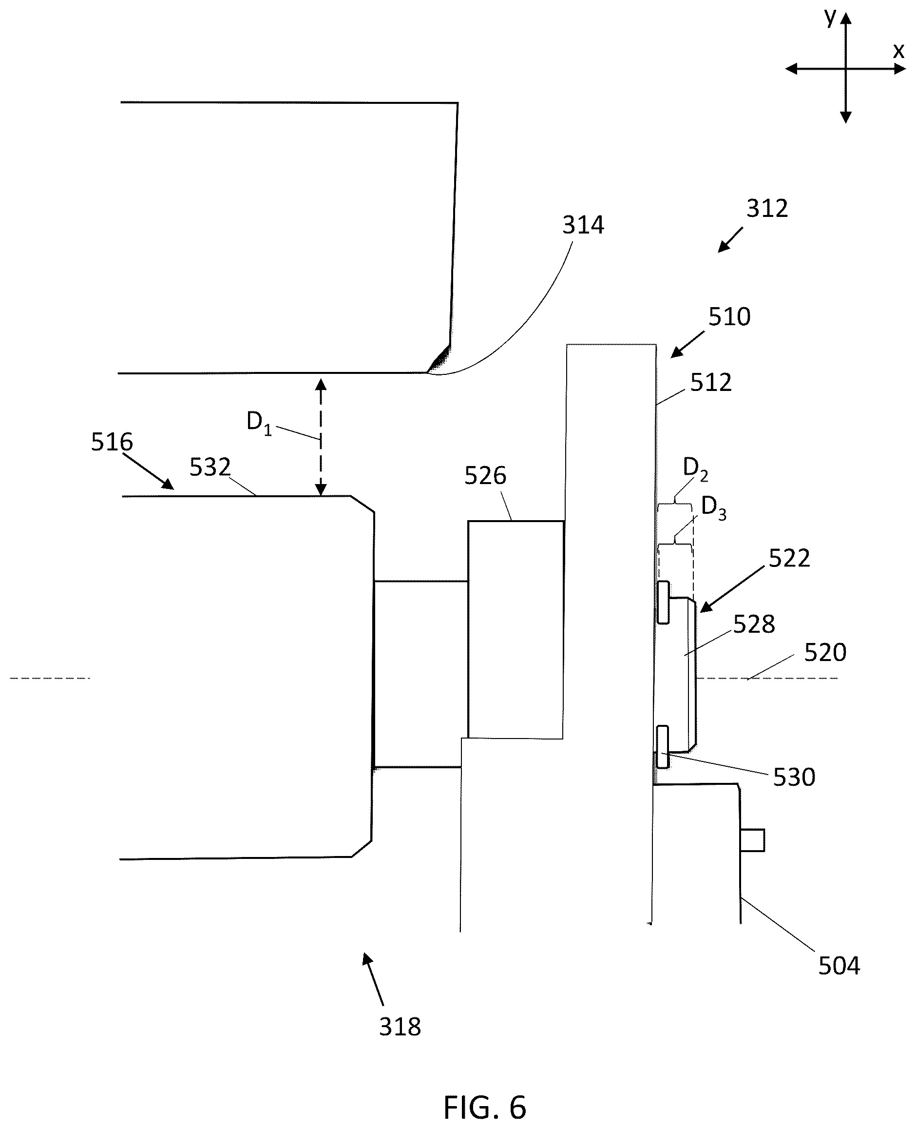 Patent US12351410 Figure 6 – Printer with linerless media wrap removal mechanism and associated methods