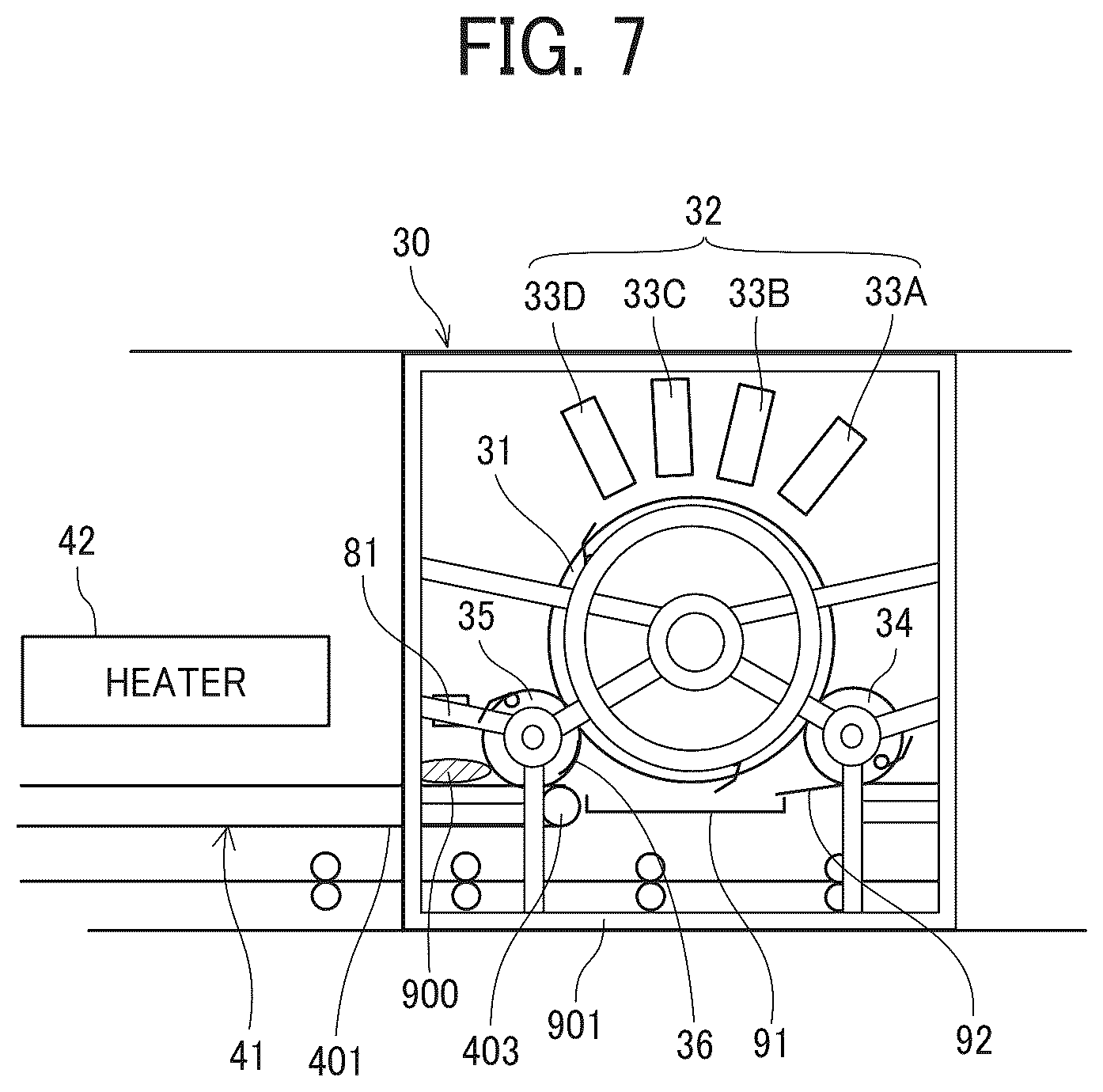 Patent US12351412 Figure 6 – Conveyance apparatus and printing apparatus