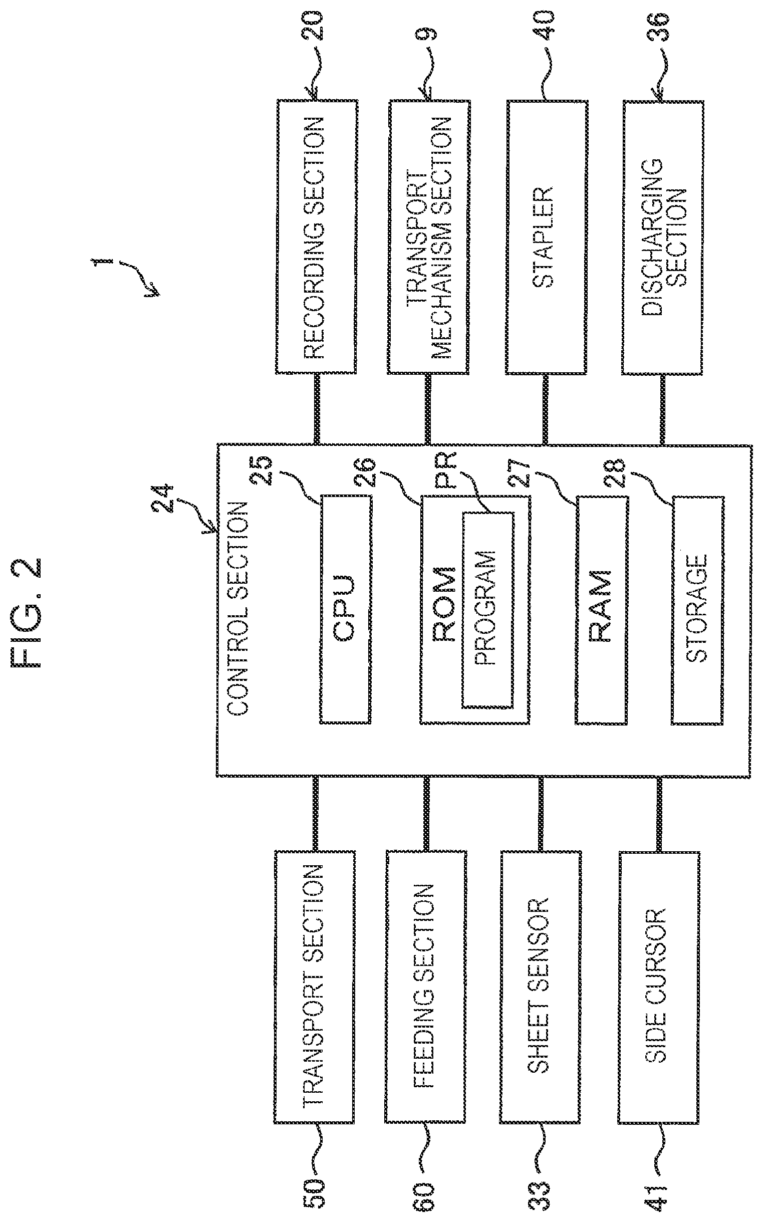 Patent US12351413 Figure 2 – Post-processing device