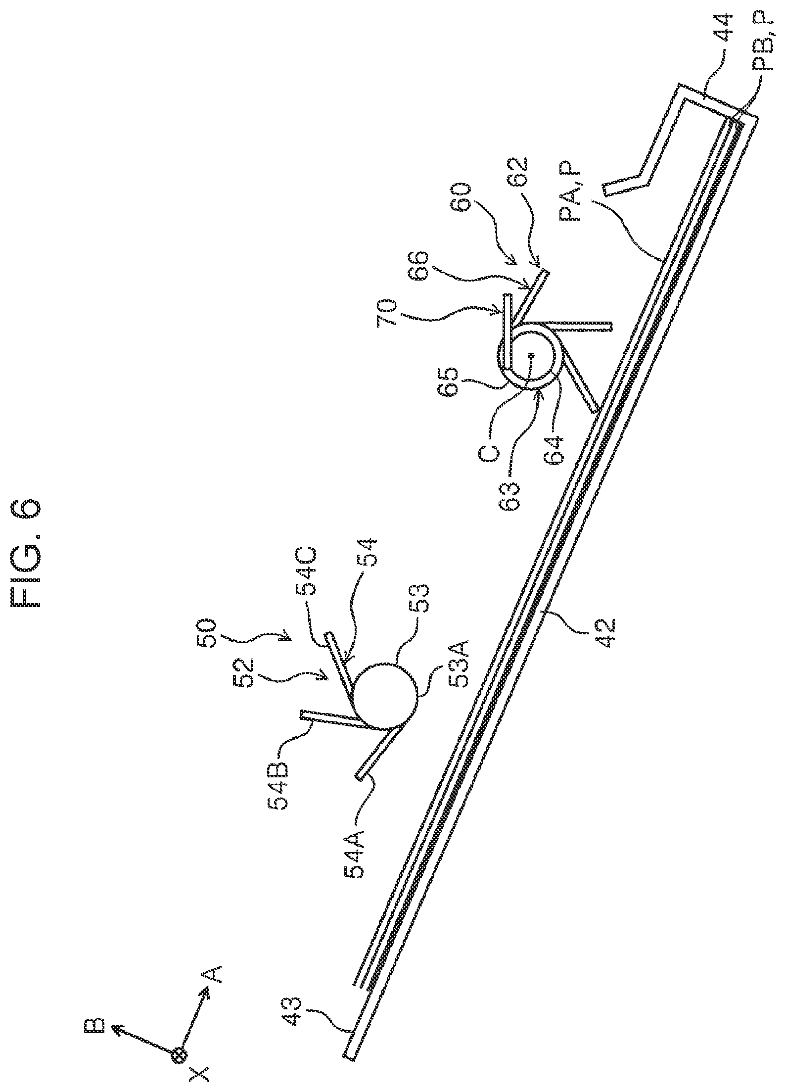 Patent US12351413 Figure 6 – Post-processing device