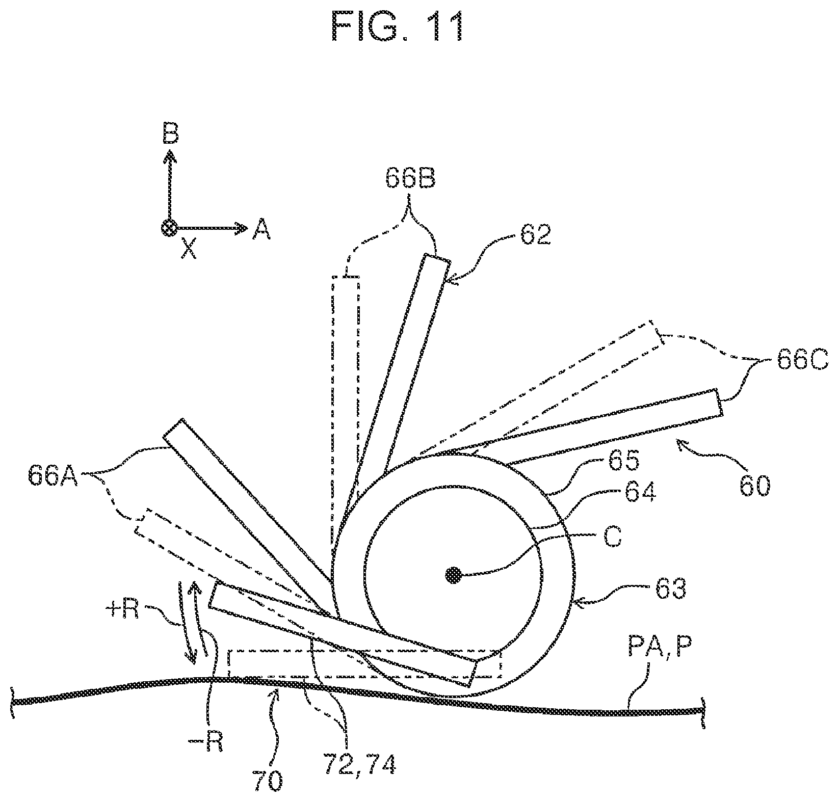 Patent US12351413 Figure 11 – Post-processing device