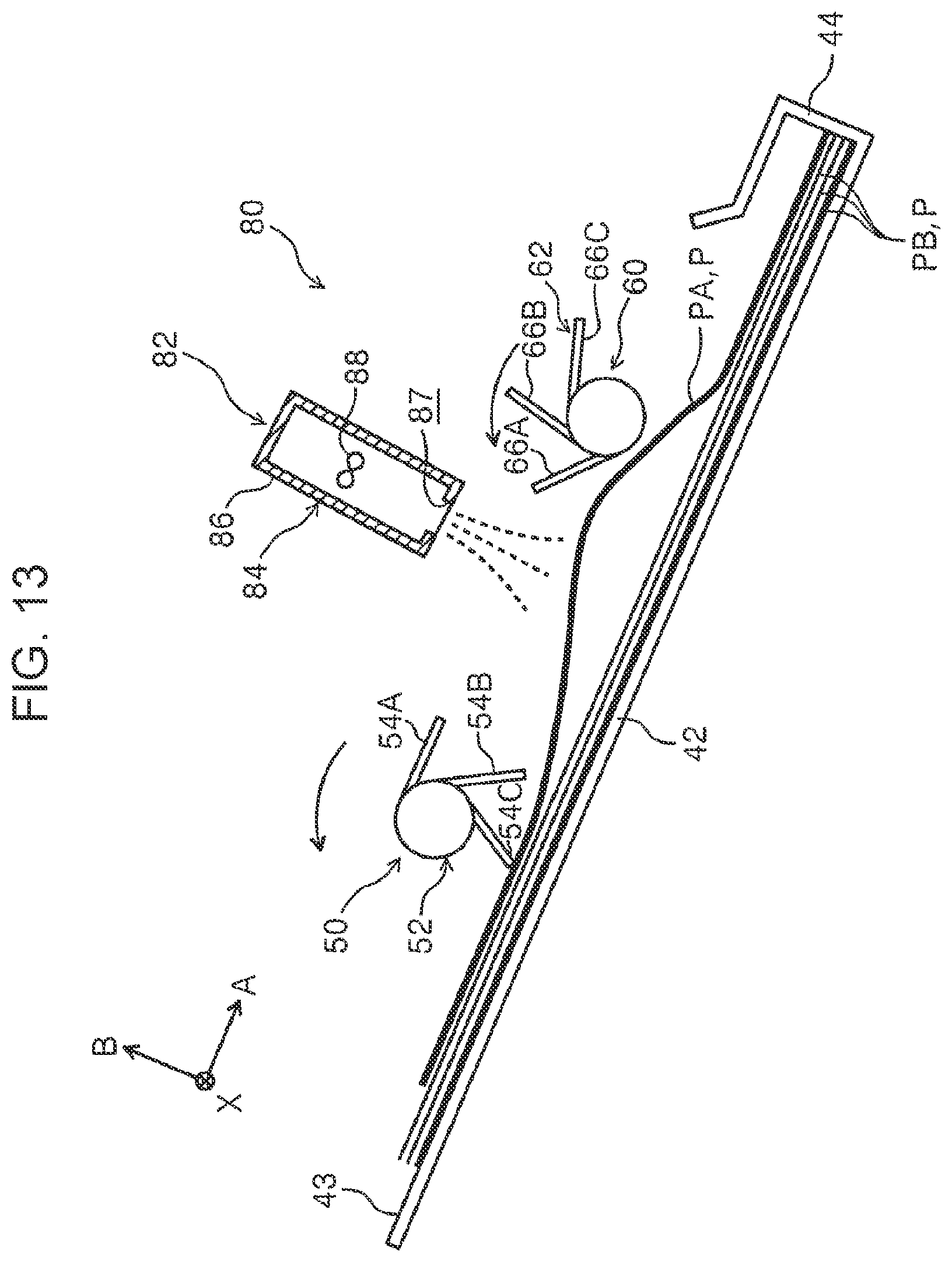 Patent US12351413 Figure 13 – Post-processing device