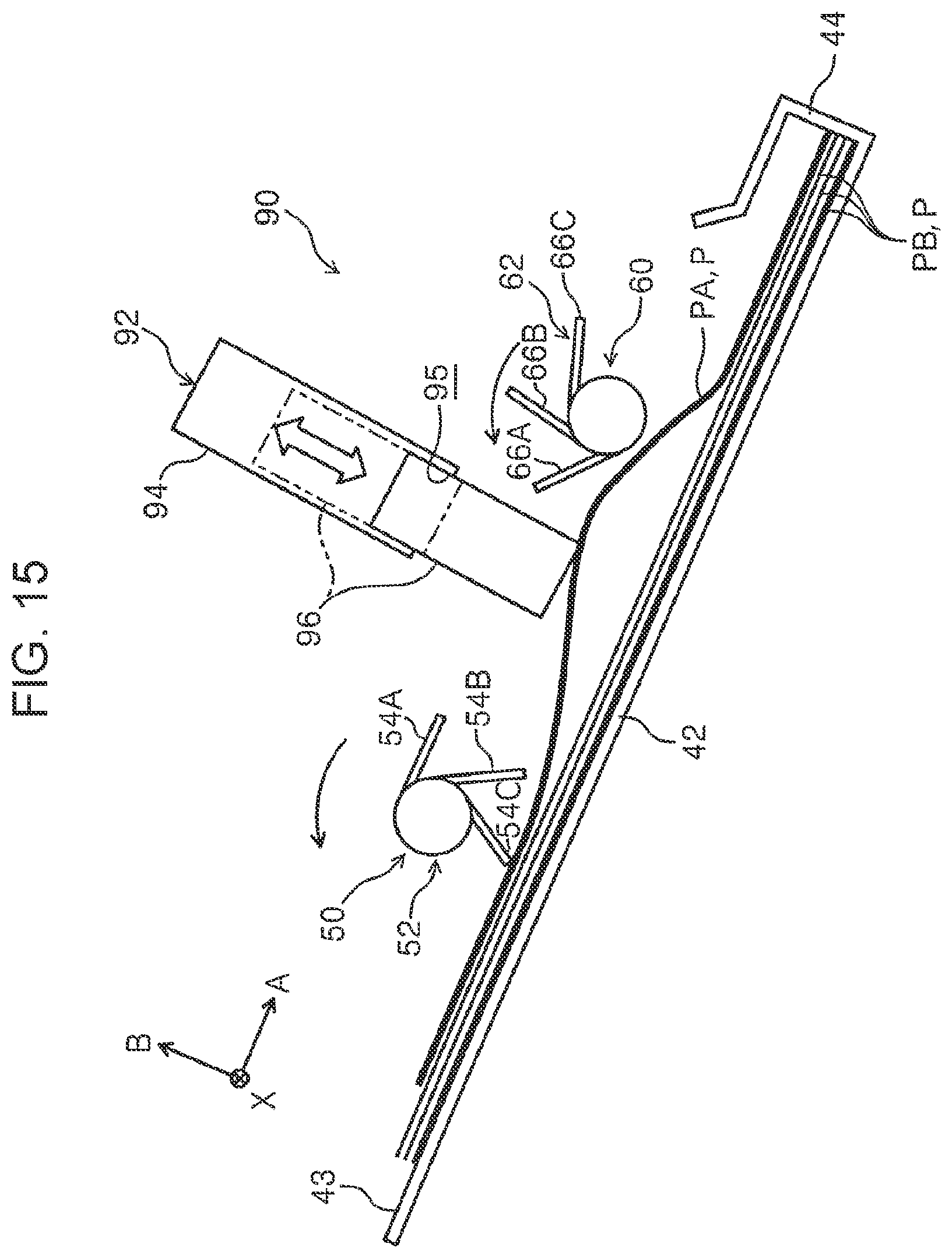 Patent US12351413 Figure 15 – Post-processing device