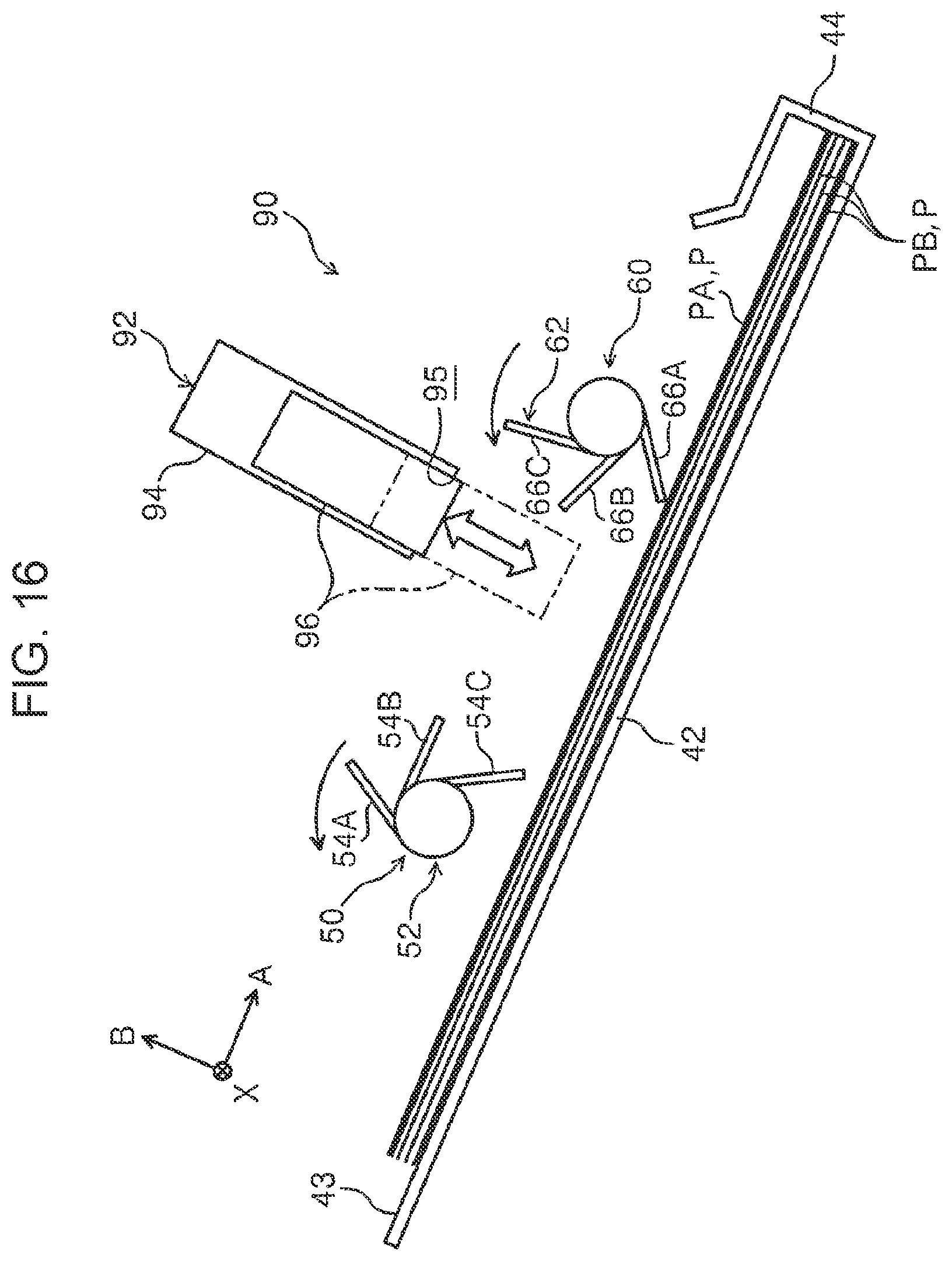 Patent US12351413 Figure 16 – Post-processing device