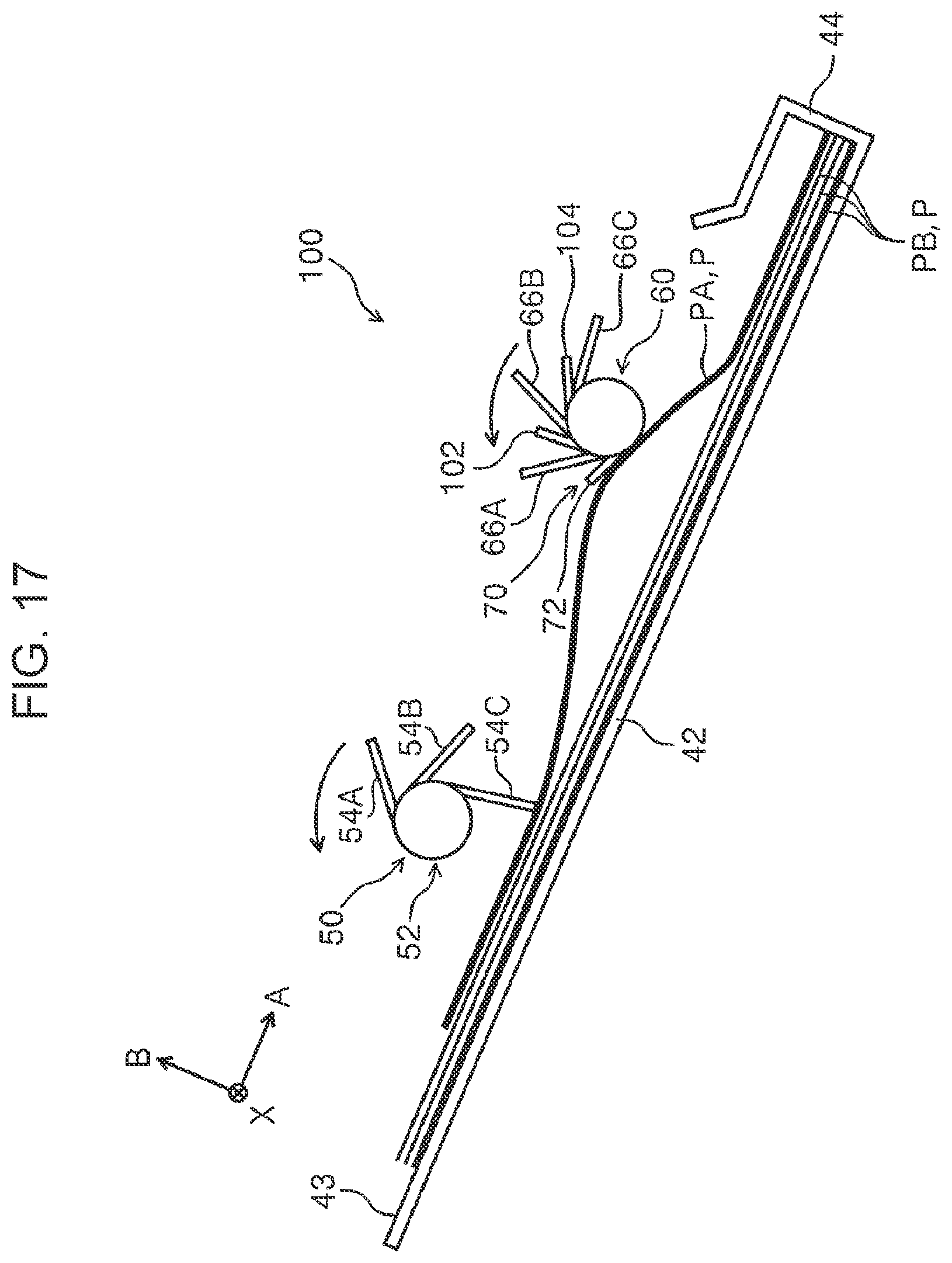Patent US12351413 Figure 17 – Post-processing device