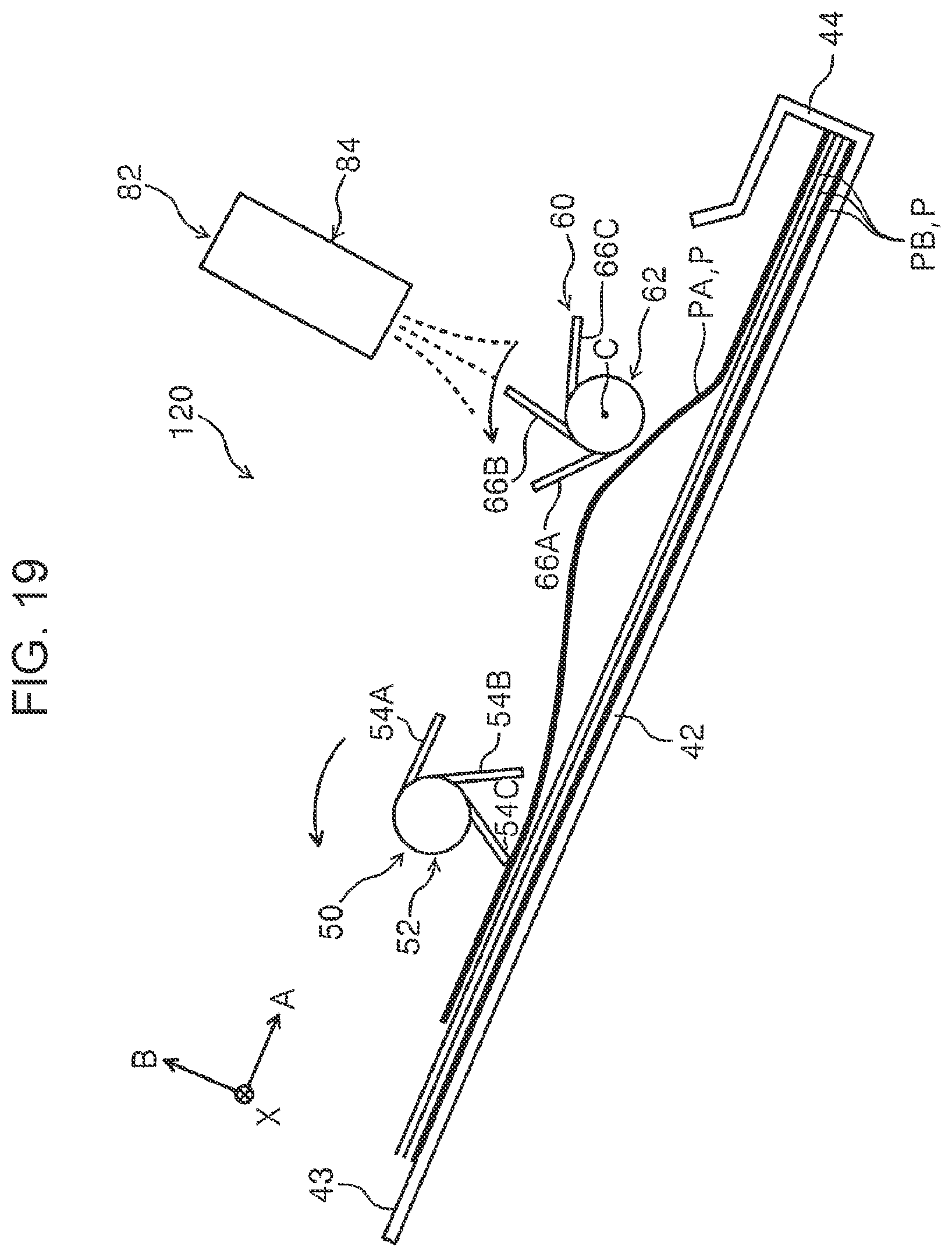 Patent US12351413 Figure 19 – Post-processing device