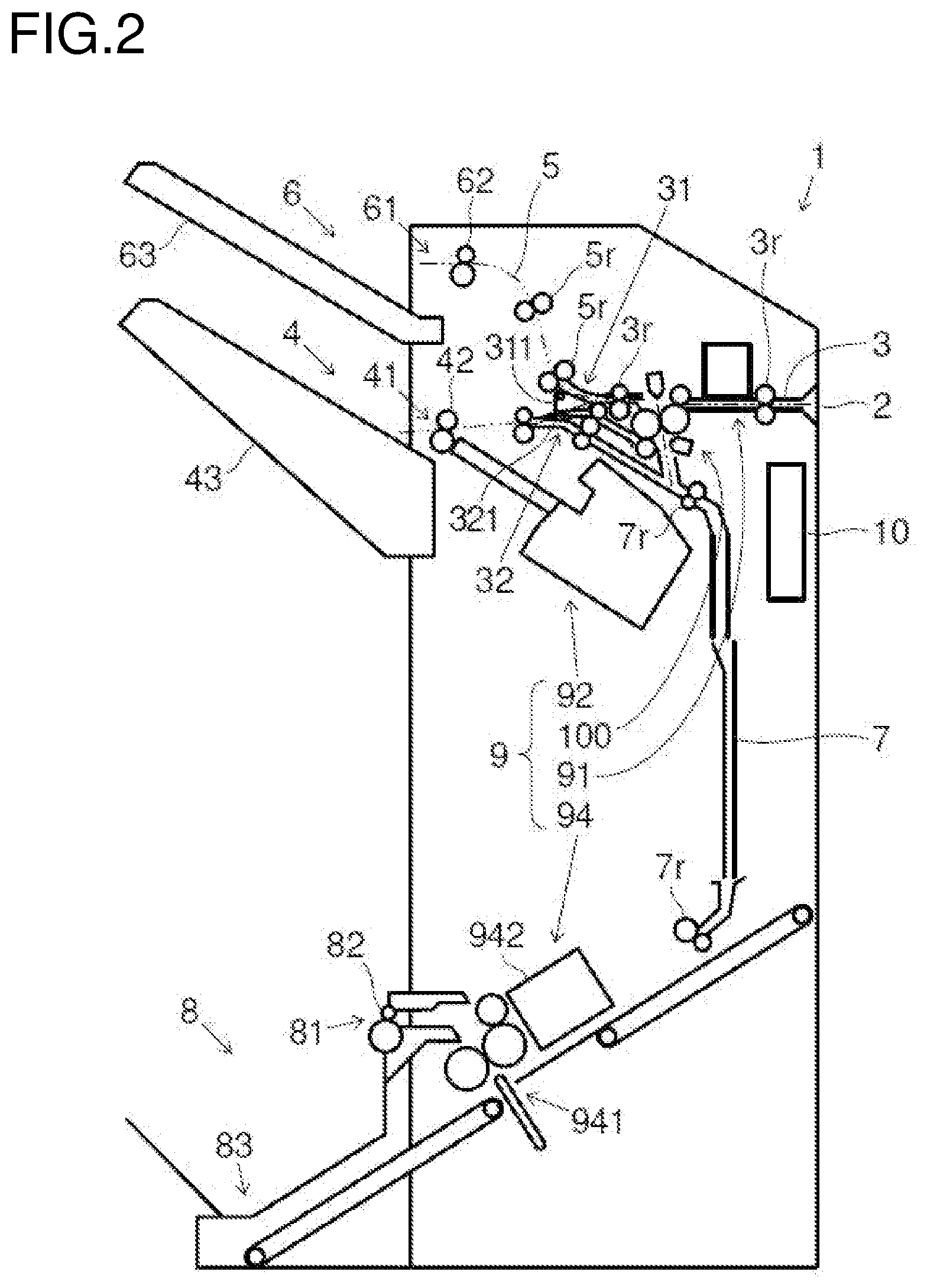 Patent US12351414 Figure 2 – Sheet post-processing apparatus and image forming system including the apparatus