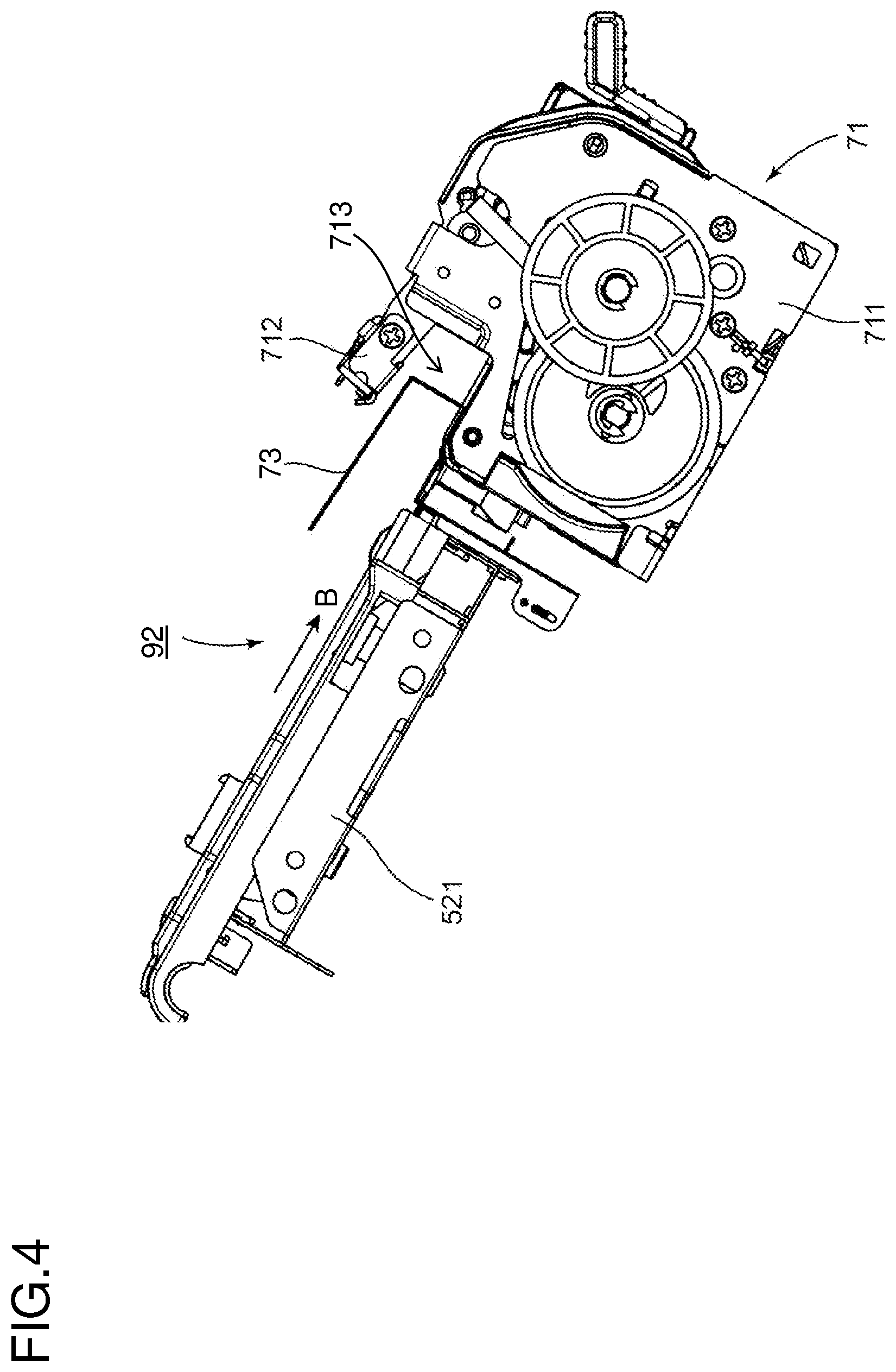 Patent US12351414 Figure 4 – Sheet post-processing apparatus and image forming system including the apparatus