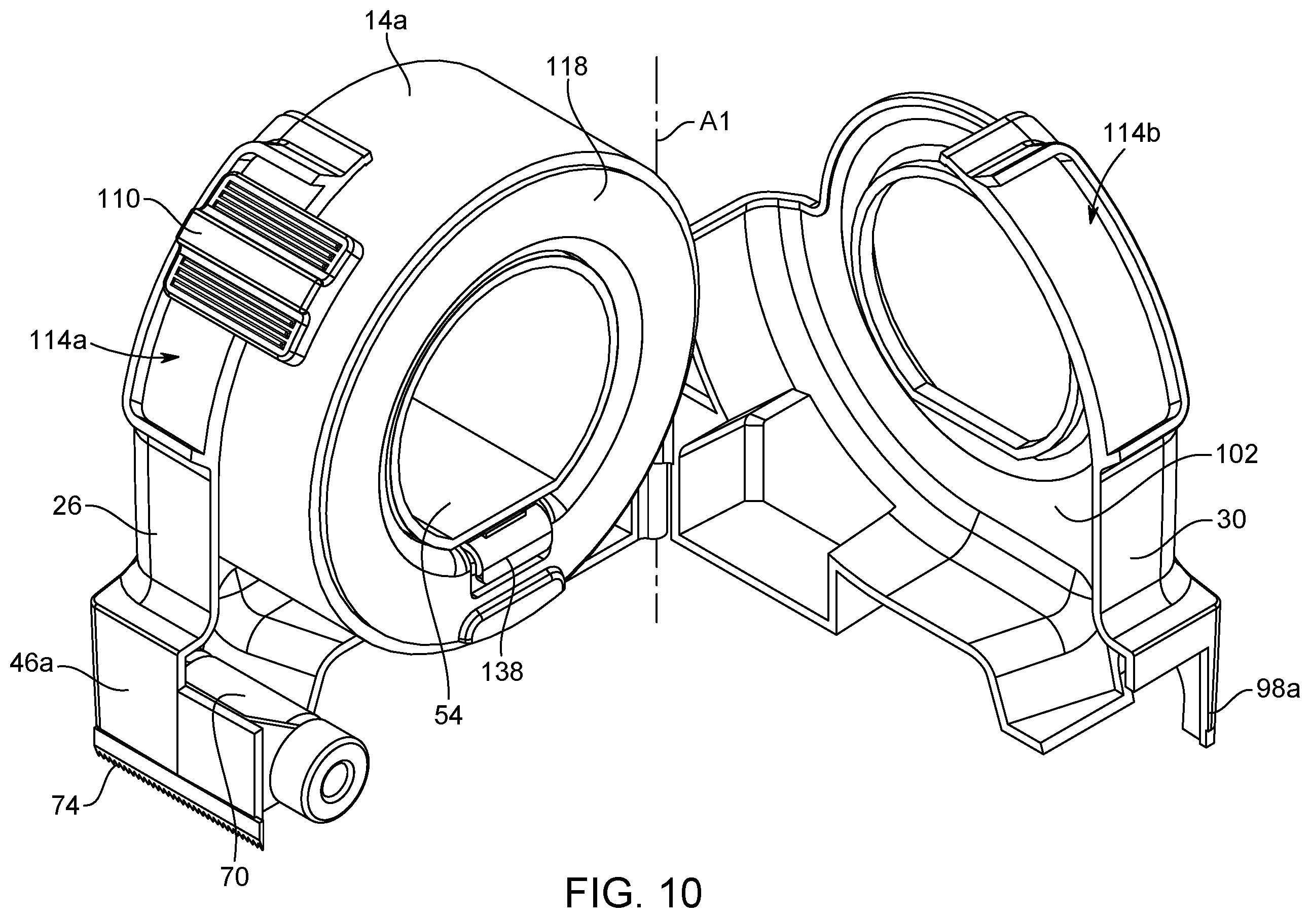 Patent US12351415 Figure 10 – Tape applicator