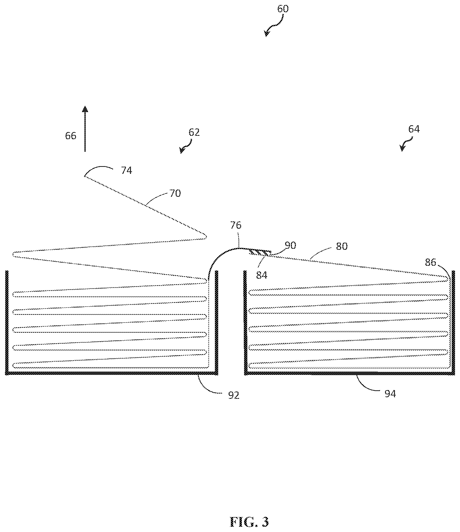 Patent US12351418 Figure 3 – Spindle free tape article and method
