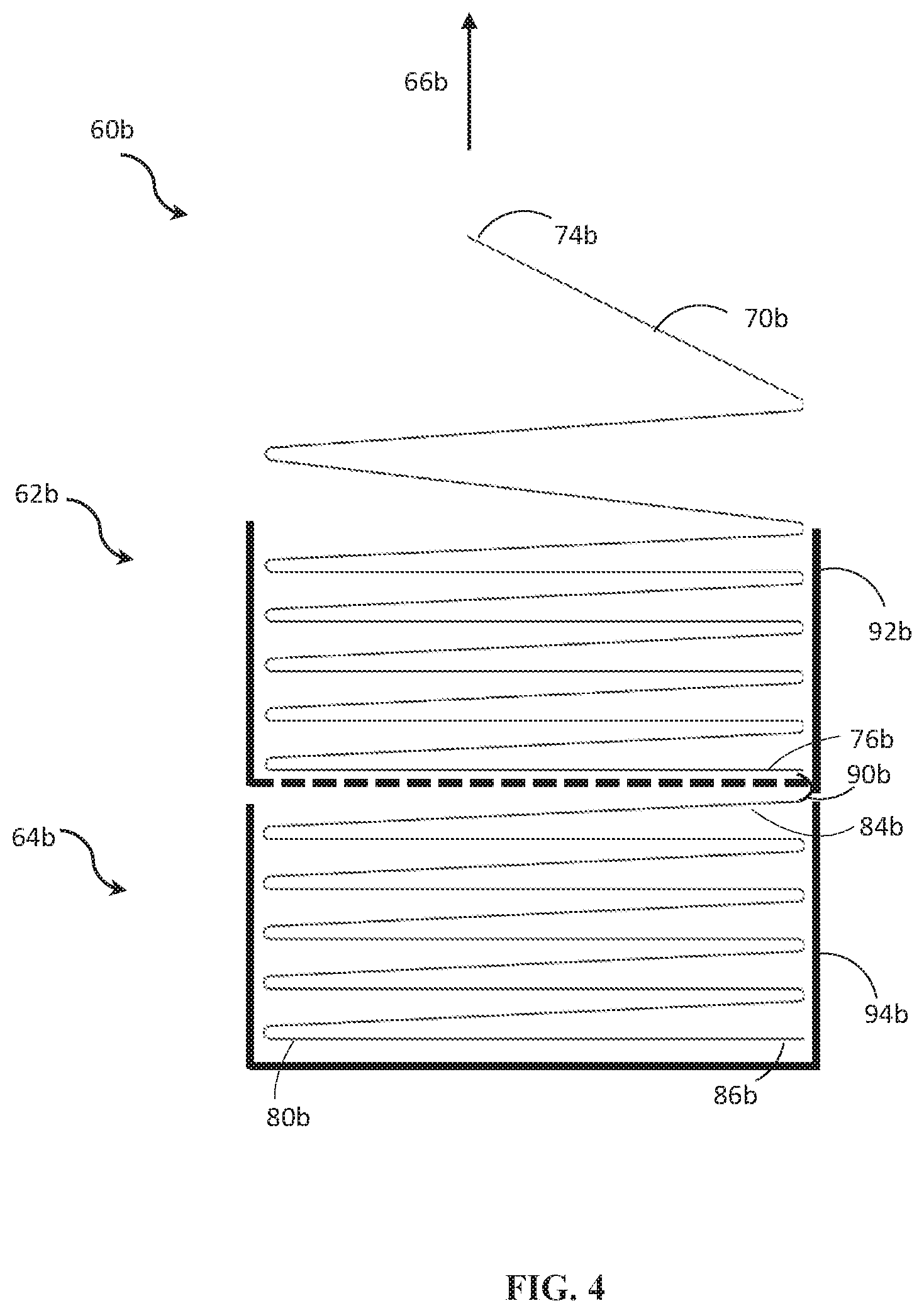 Patent US12351418 Figure 4 – Spindle free tape article and method