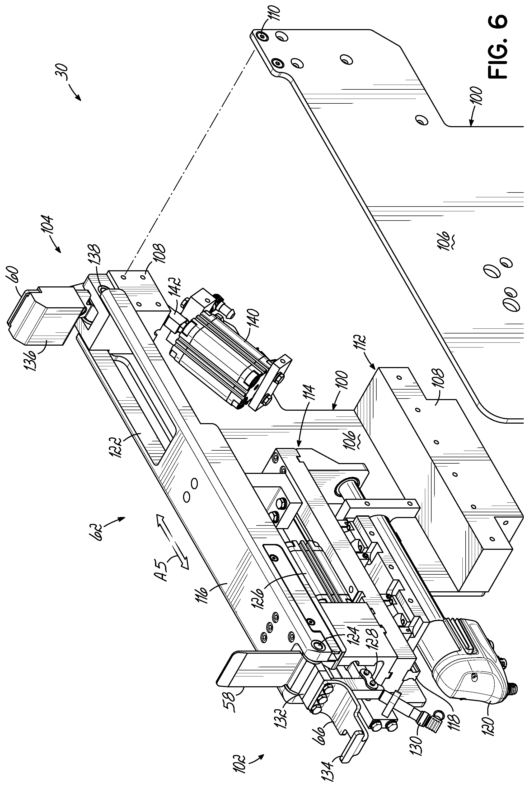 Patent US12351419 Figure 8 – Automatic magazine loader for supplying carton blanks to carton magazine