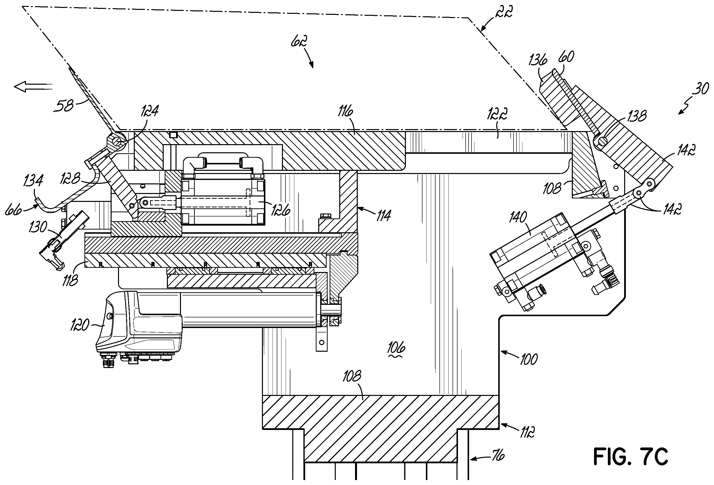 Patent US12351419 Figure 11 – Automatic magazine loader for supplying carton blanks to carton magazine