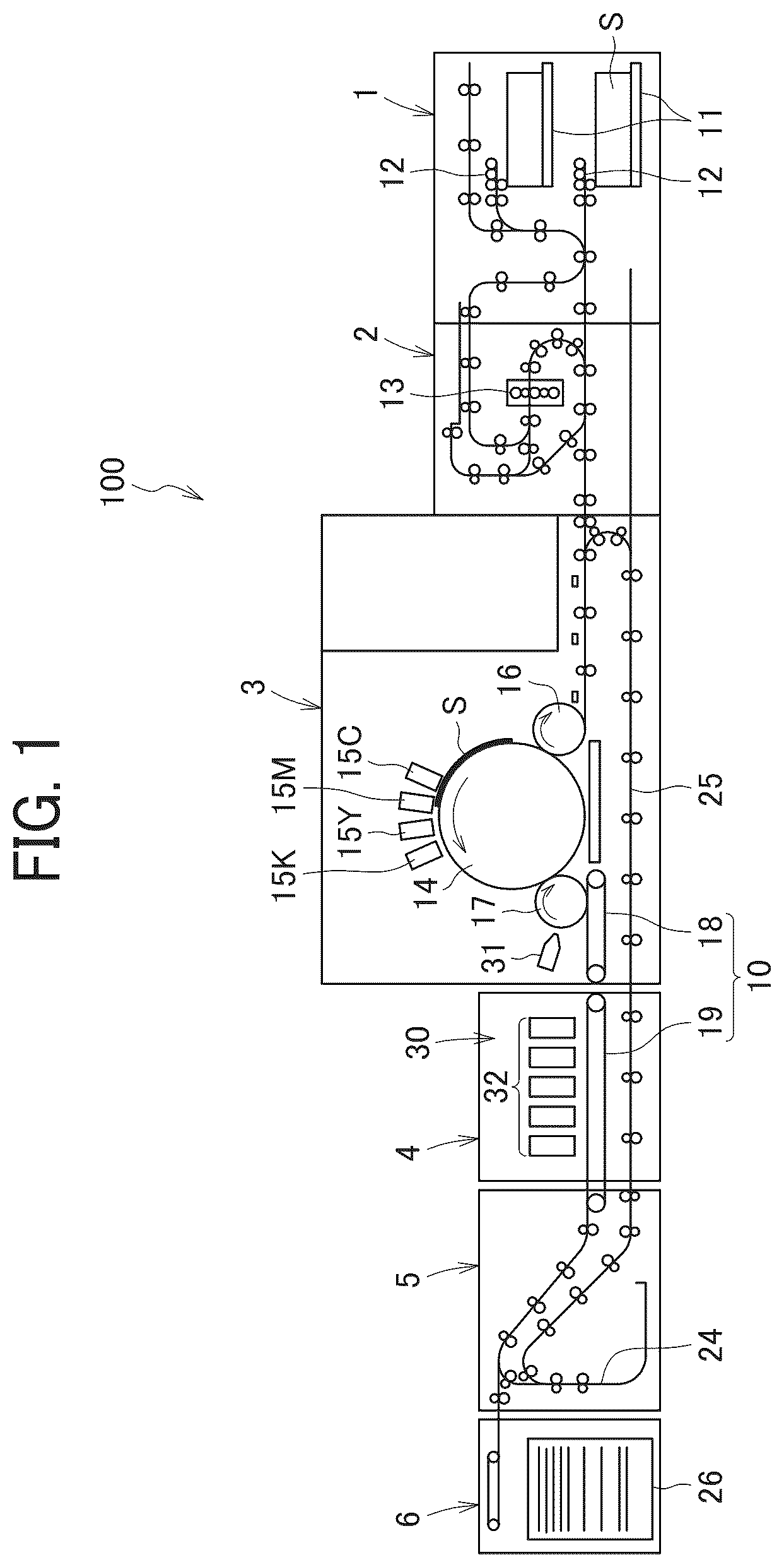 Patent US12351420 Figure 1 – Conveyance device, drying device, image forming apparatus, and liquid discharge apparatus