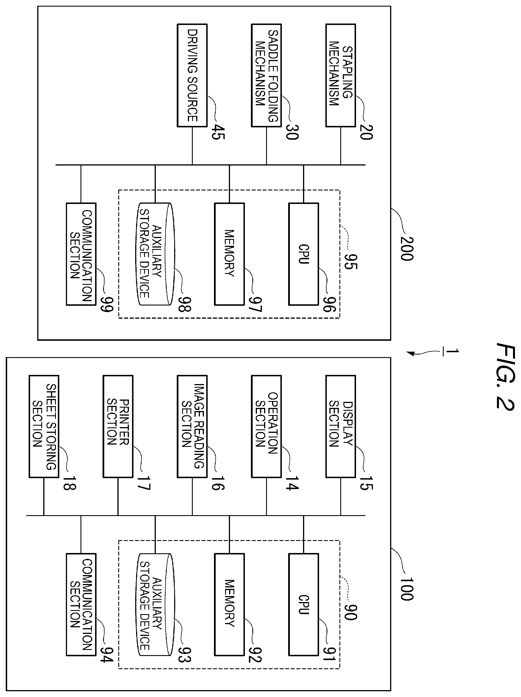 Patent US12351421 Figure 2 – Sheet processing device