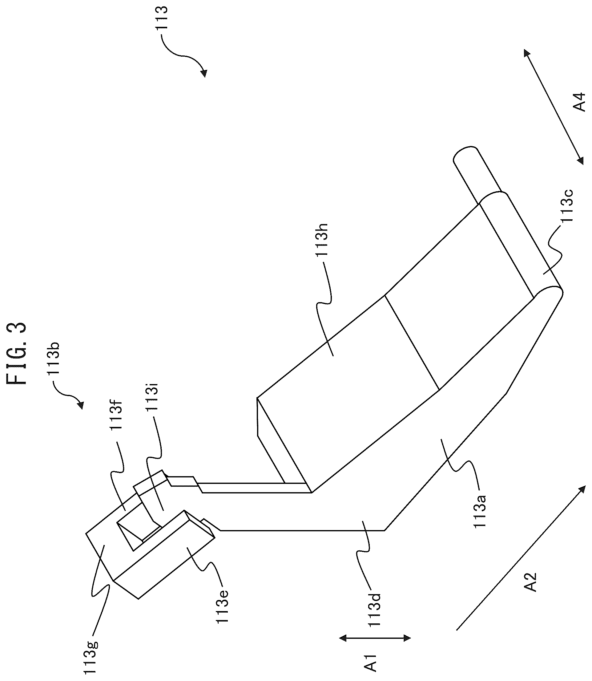 Patent US12351423 Figure 3 – Medium conveying apparatus detecting bound medium based on lift of medium