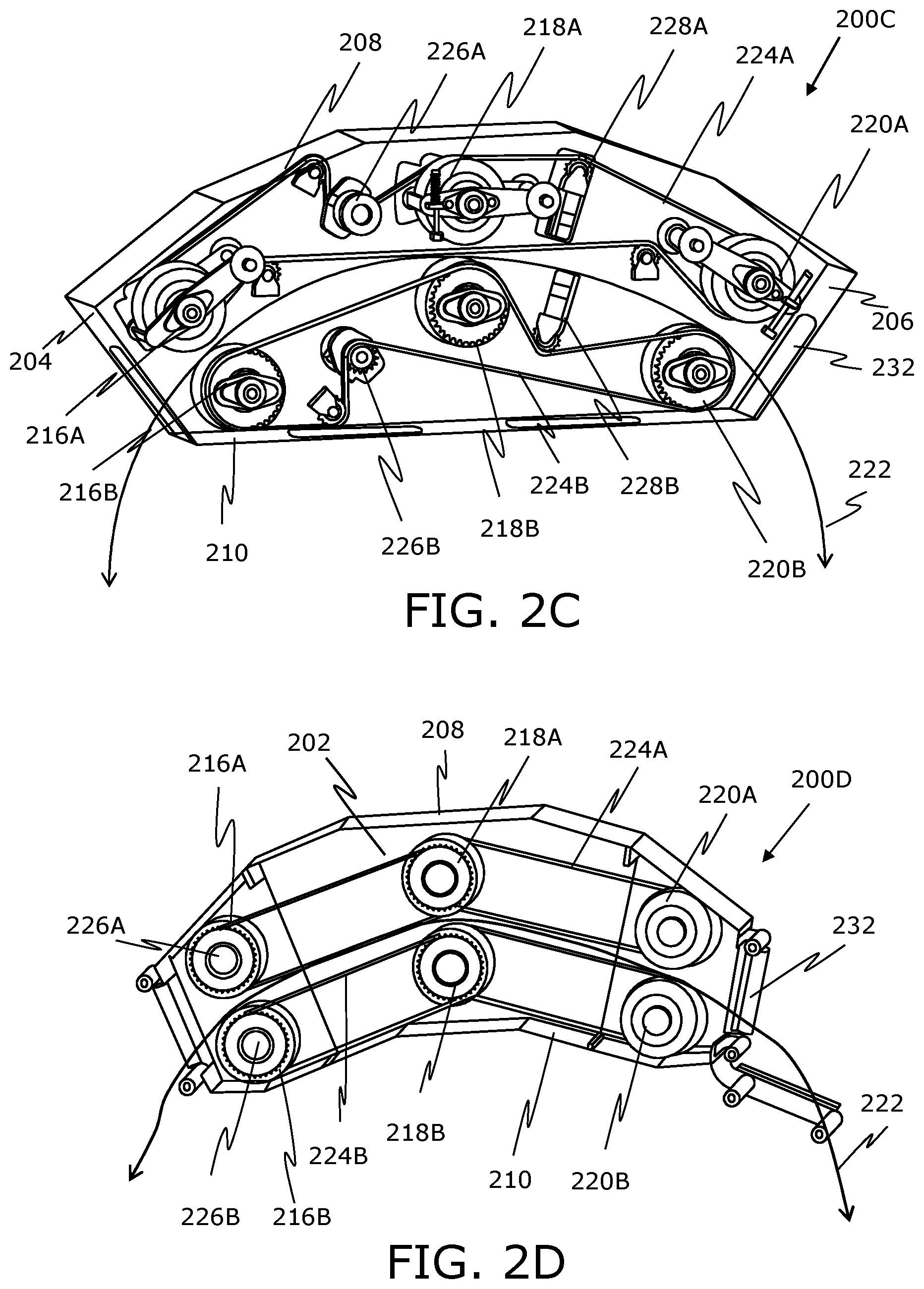 Patent US12351424 Figure 3 – Cable feeding unit of cable management system