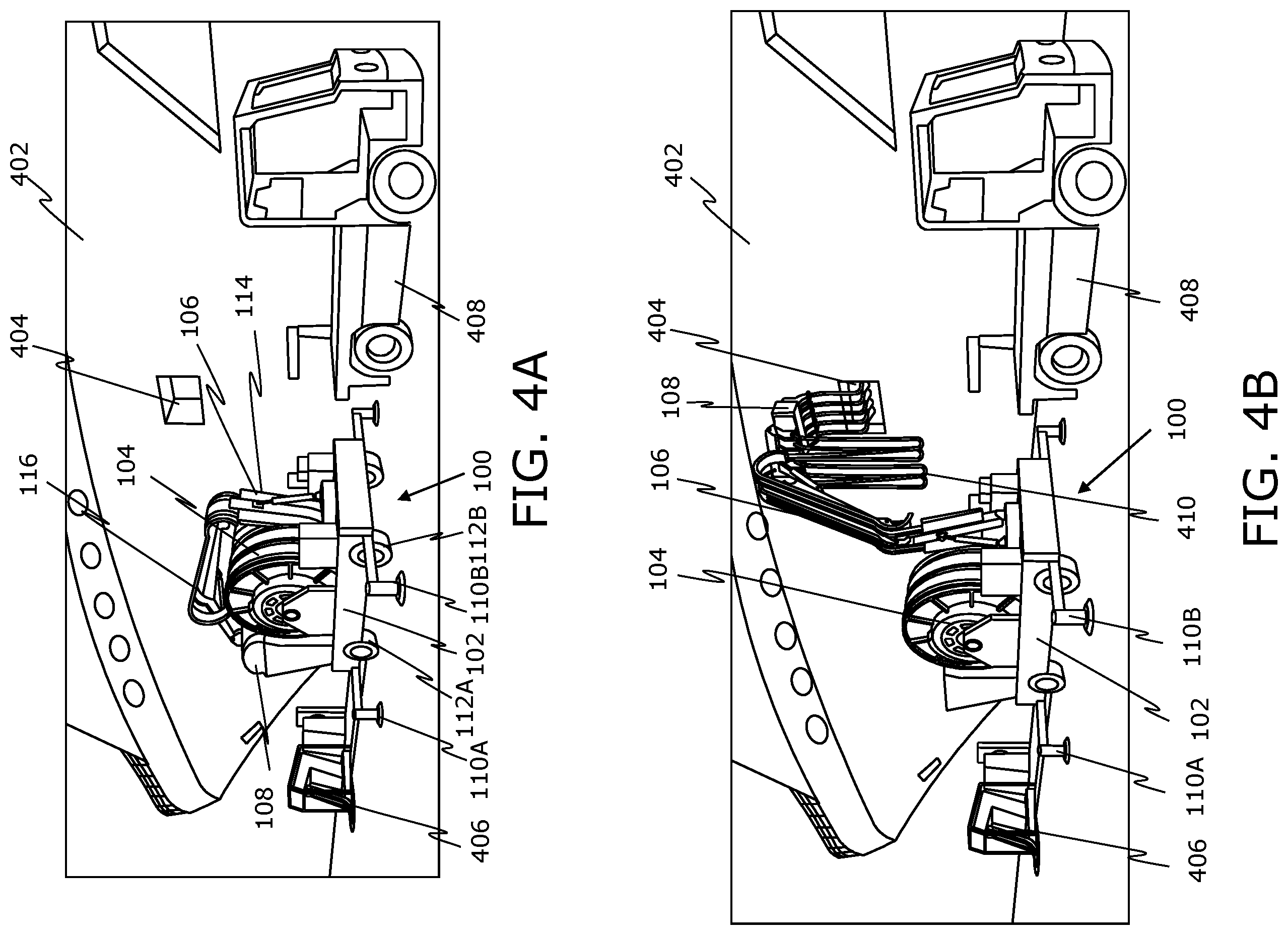 Patent US12351424 Figure 5 – Cable feeding unit of cable management system
