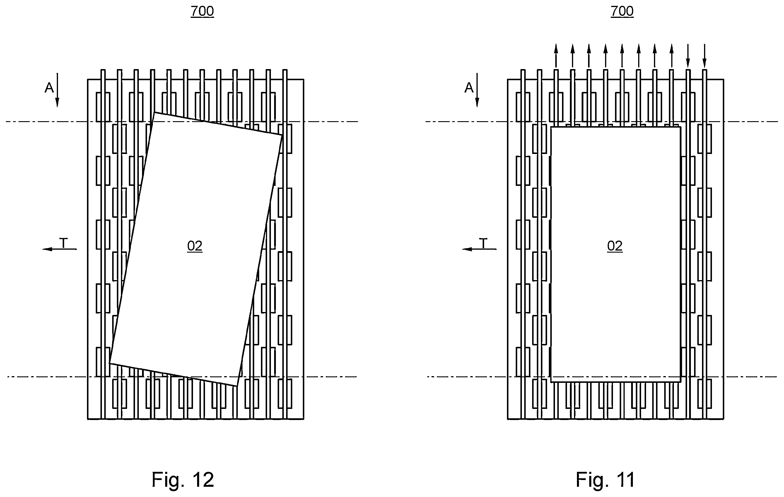 Patent US12351427 Figure 10 – Processing machine and method for activating at least one alignment segment of a processing machine