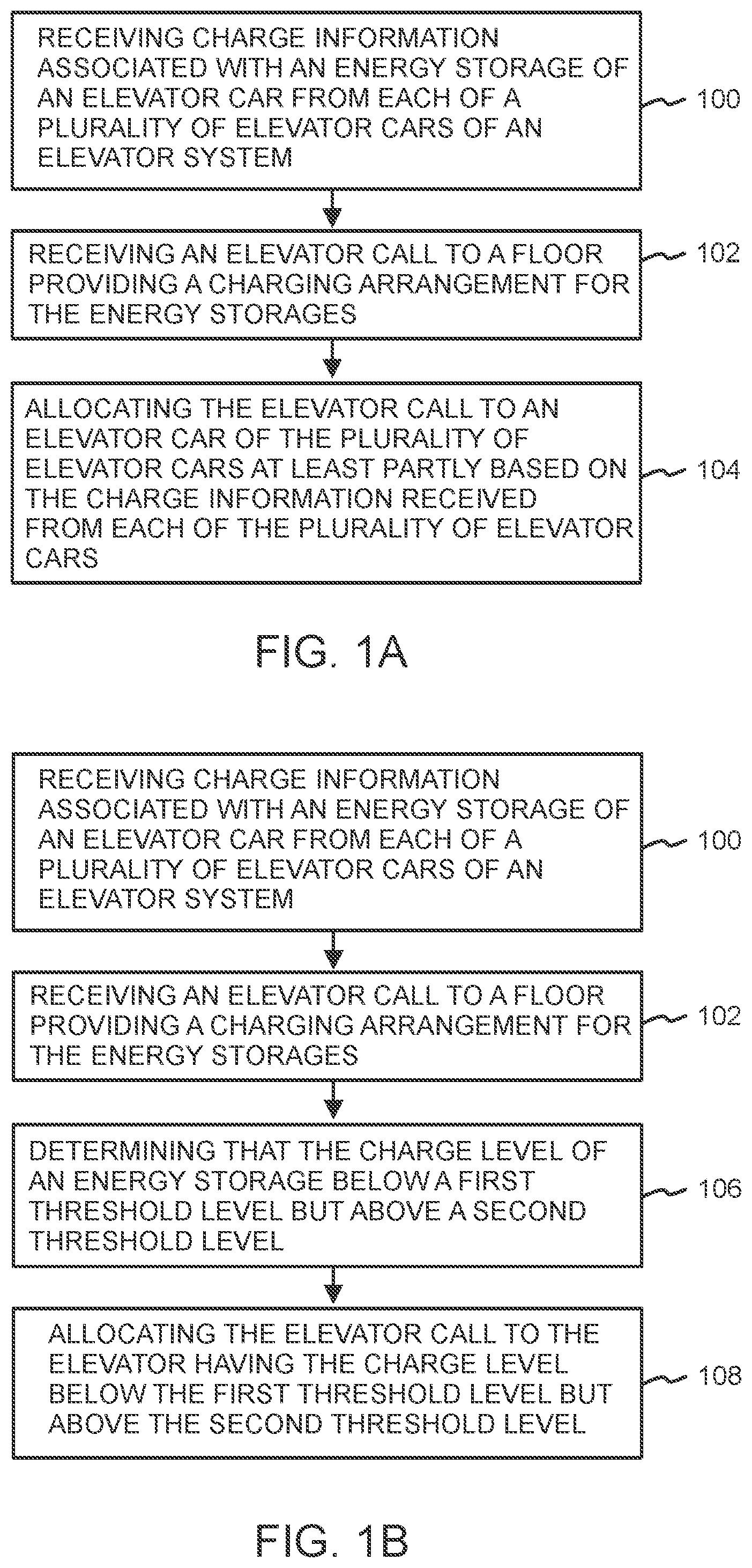 Patent US12351429 Figure 1 – Elevator call allocation in an elevator system