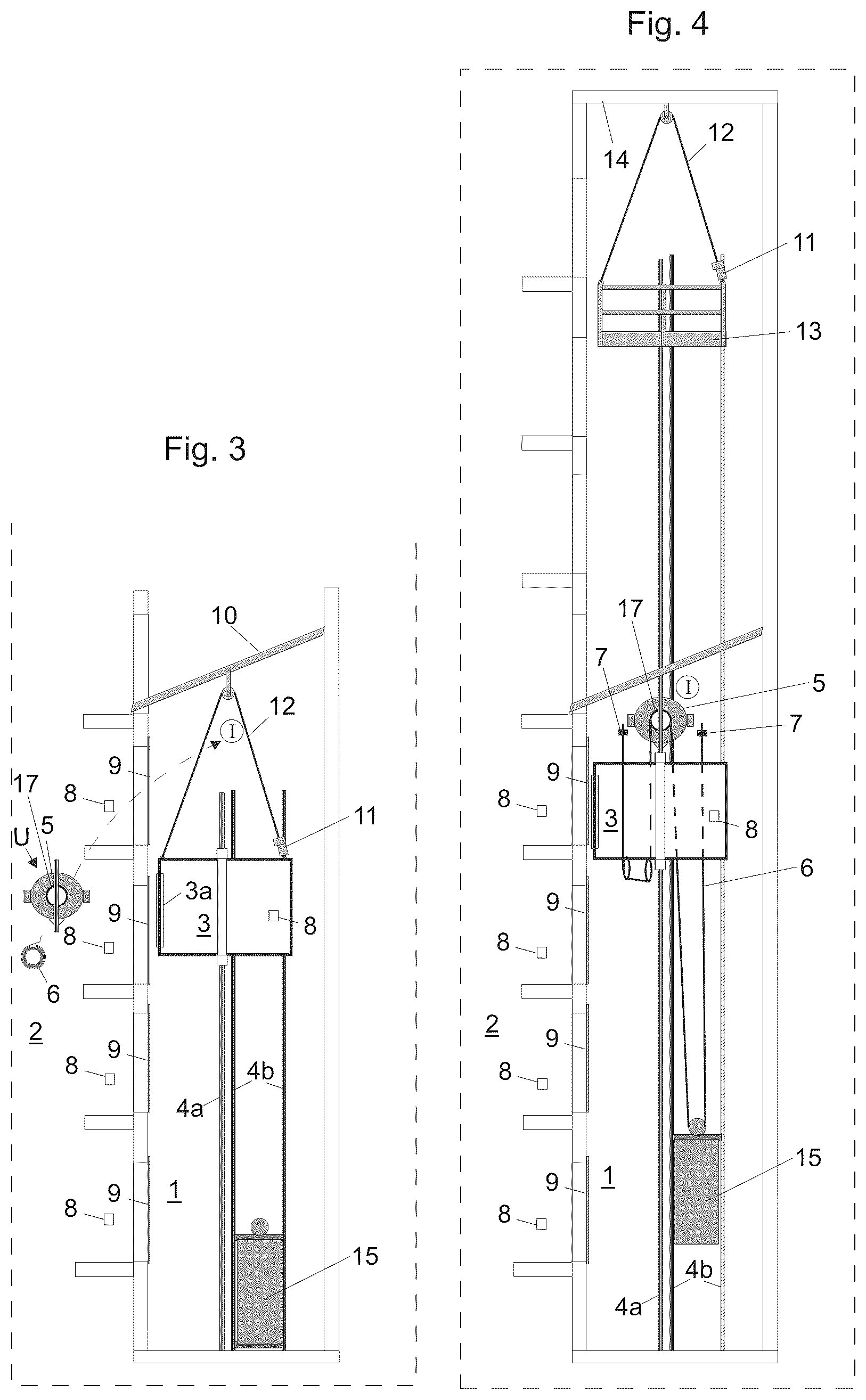 Patent US12351433 Figure 2 – Method for constructing an elevator, guide rail installation apparatus, guide rail installation arrangement and method for installing a guide rail of an elevator