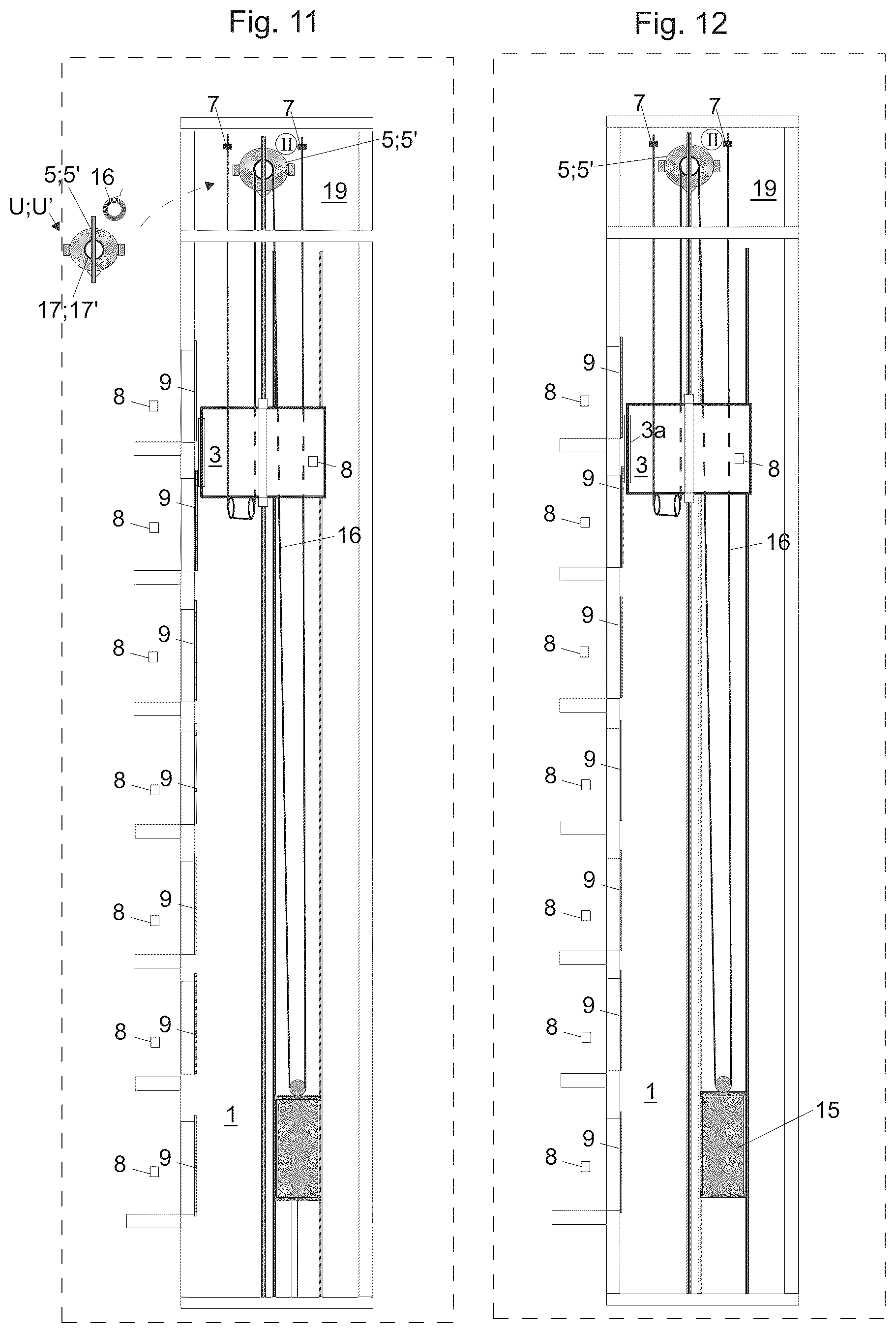 Patent US12351433 Figure 6 – Method for constructing an elevator, guide rail installation apparatus, guide rail installation arrangement and method for installing a guide rail of an elevator
