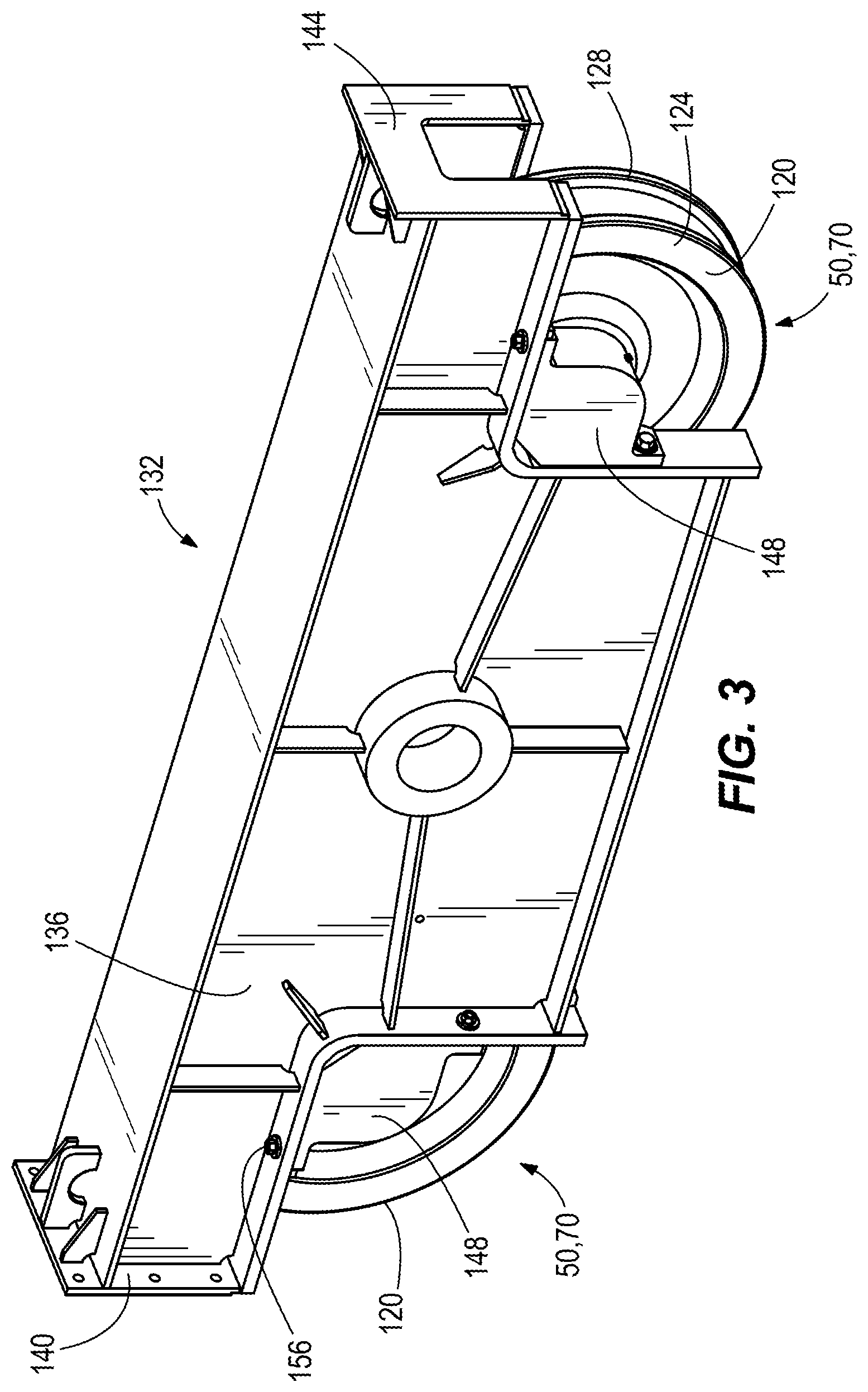 Patent US12351436 Figure 5 – Structural health monitoring system for material handling systems