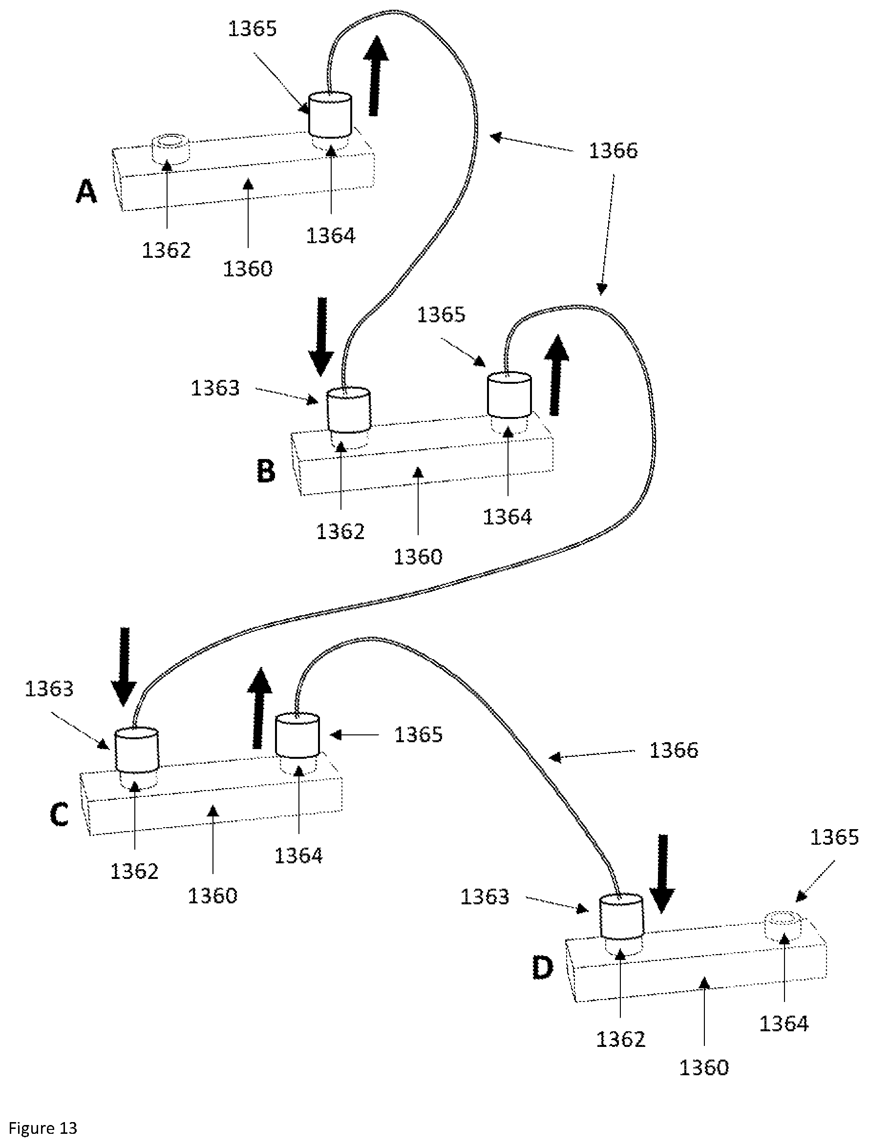 Patent US12351438 Figure 13 – Portable article lifter, separator, and compressor