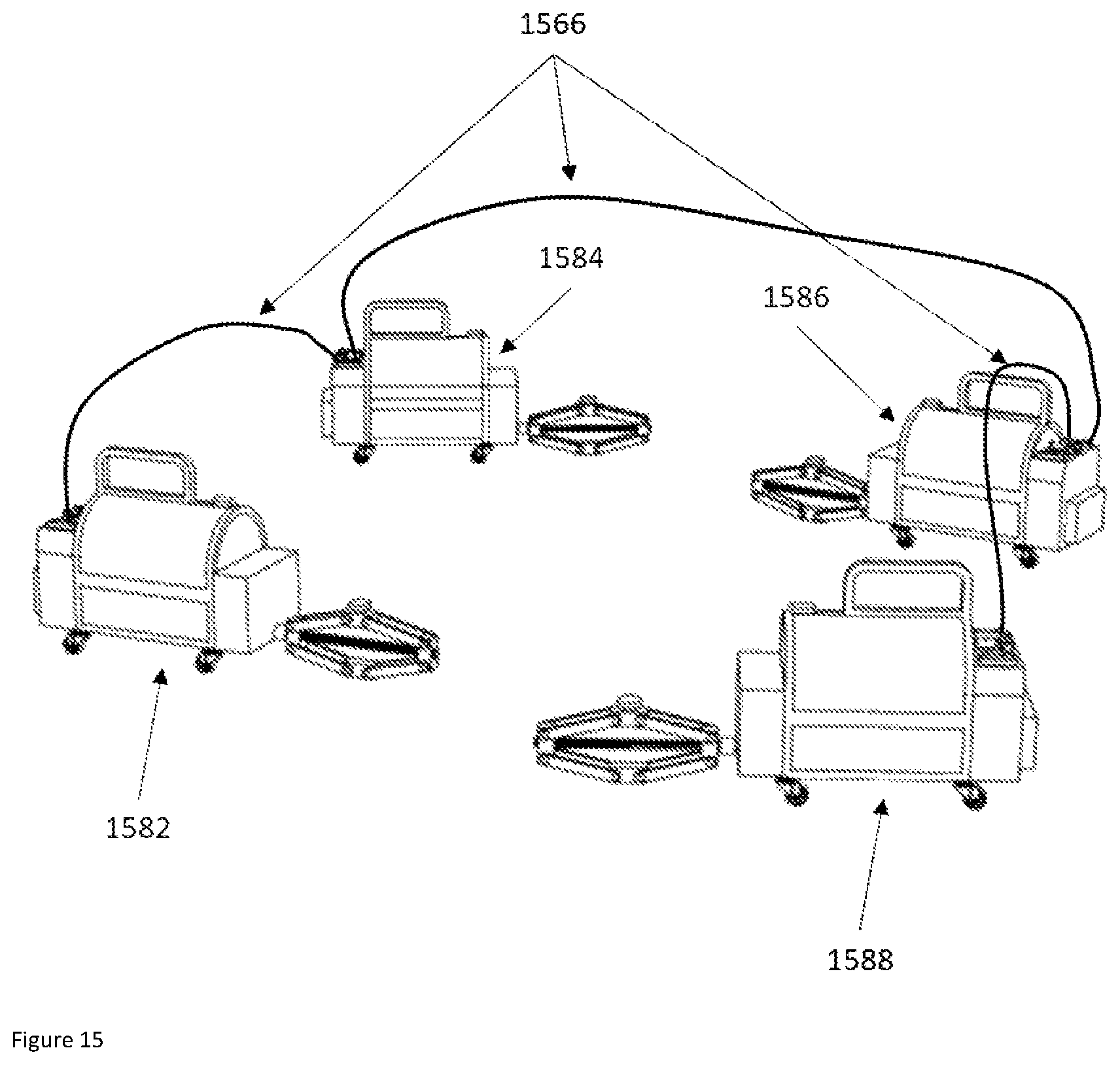 Patent US12351438 Figure 15 – Portable article lifter, separator, and compressor