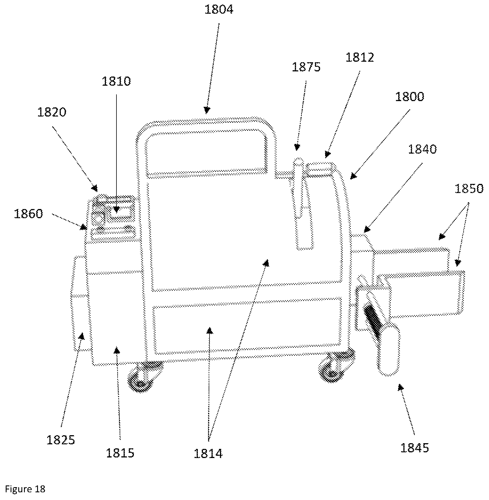 Patent US12351438 Figure 18 – Portable article lifter, separator, and compressor