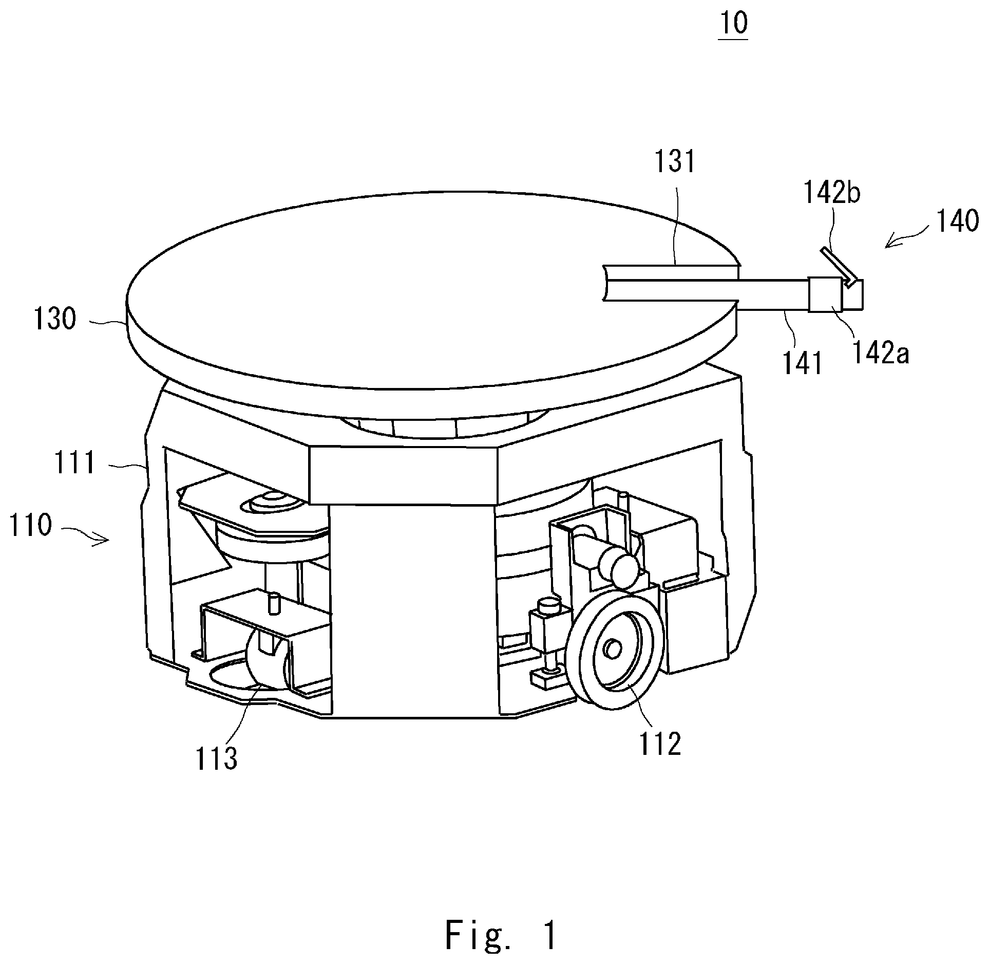 Patent US12351442 — Conveyance apparatus — Figure 1