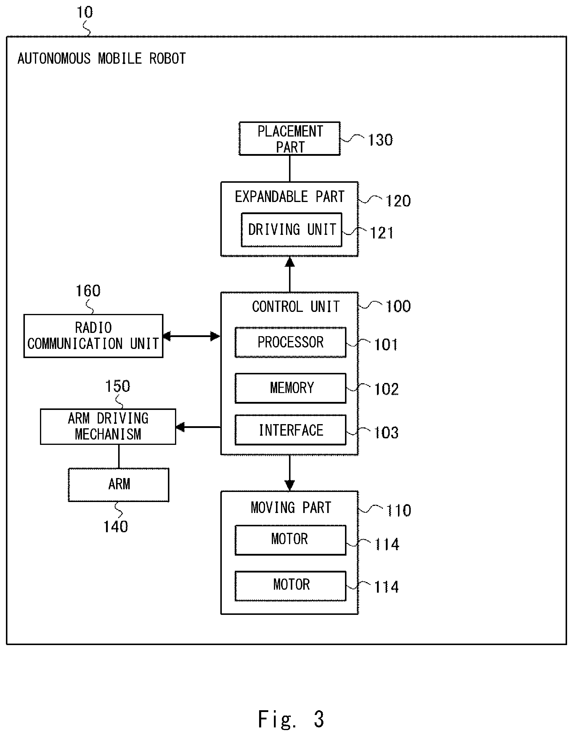 Patent US12351442 Figure 3 – Conveyance apparatus