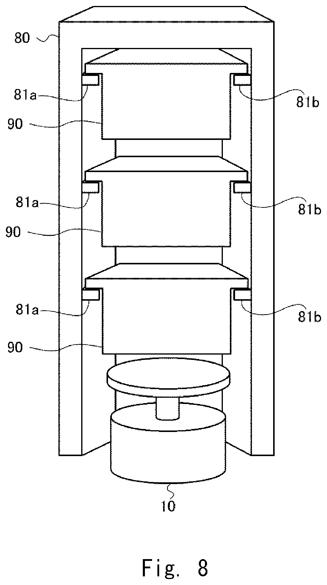 Patent US12351442 Figure 8 – Conveyance apparatus