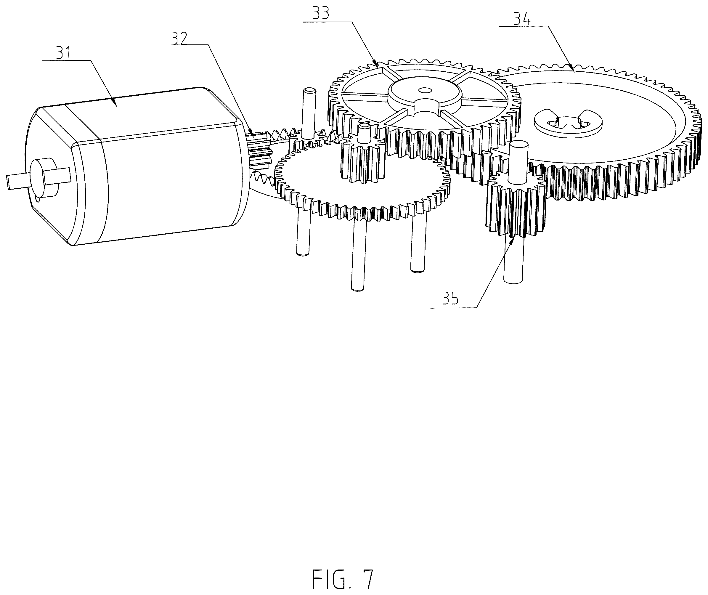 Patent US12351443 Figure 7 – Can opener with adaptation function