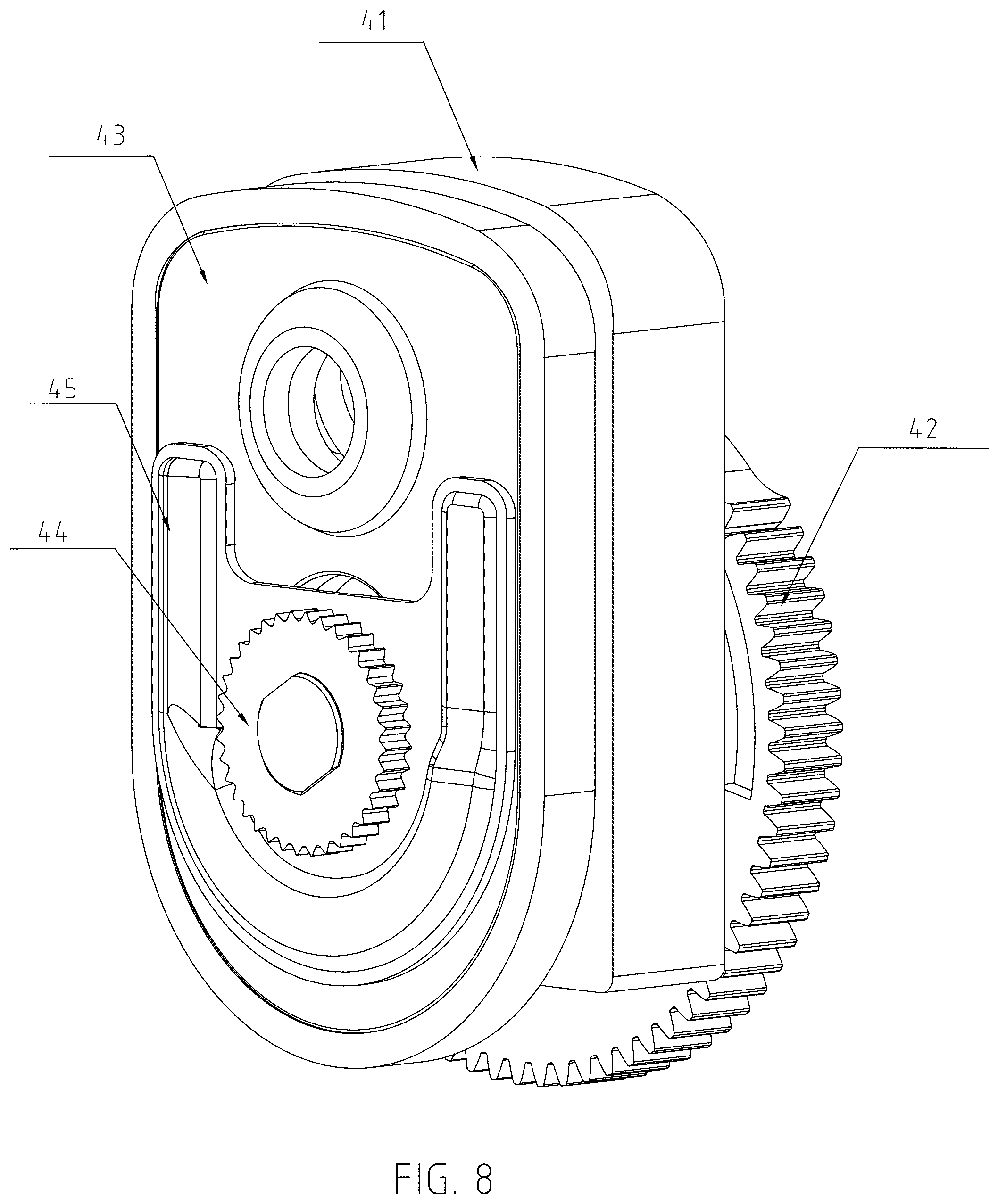 Patent US12351443 Figure 8 – Can opener with adaptation function
