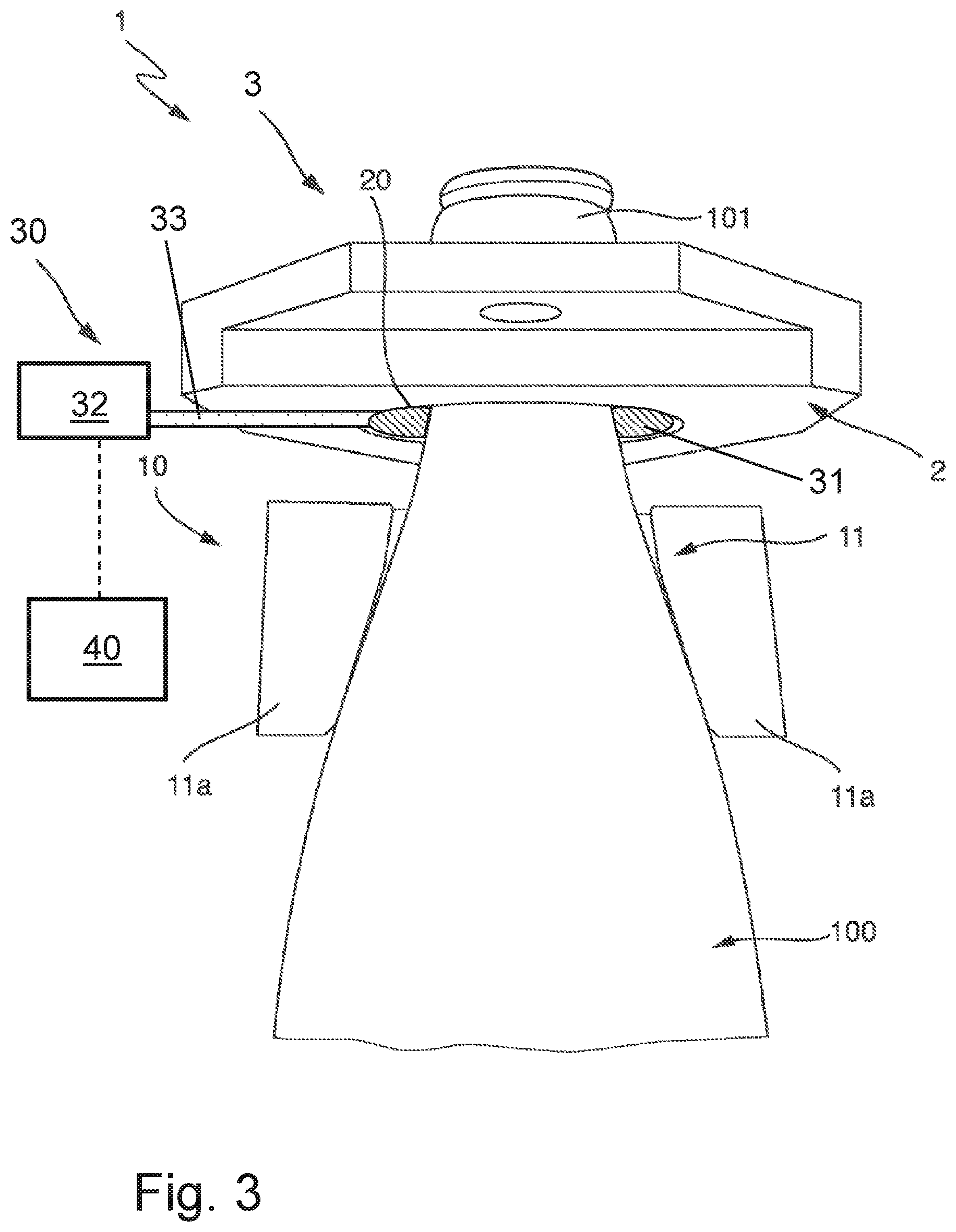 Patent US12351445 Figure 3 – Centering a container for the processing thereof