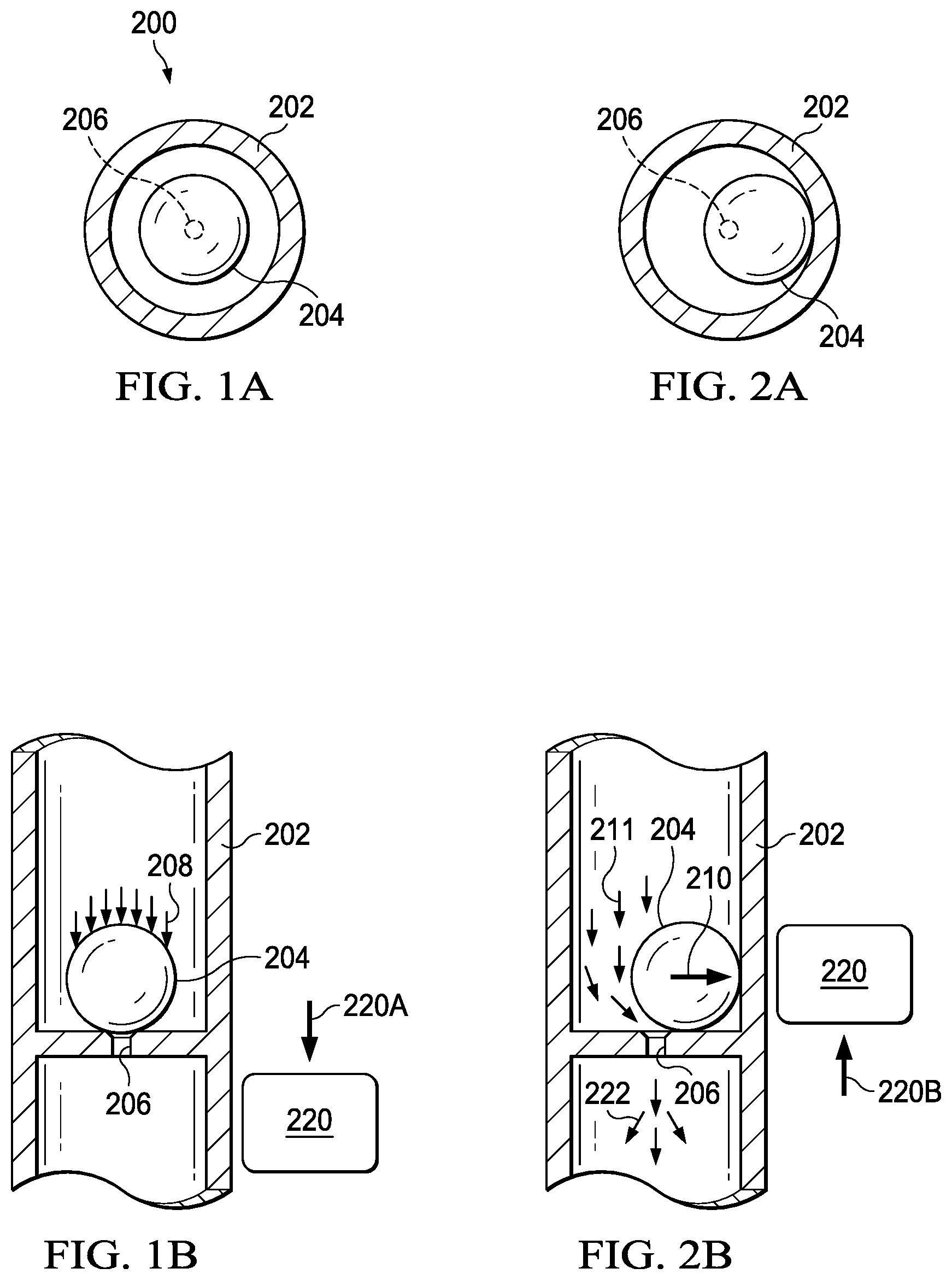 Patent US12351446 Figure 1 – Magnetically controlled valve using a blocking device and a movement device