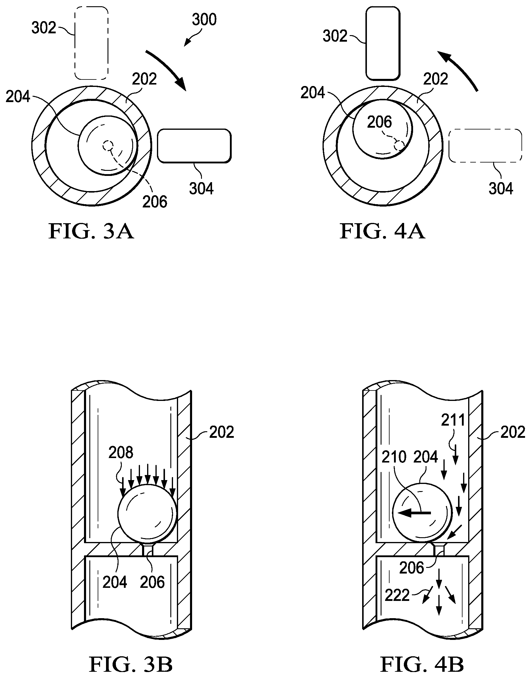 Patent US12351446 Figure 2 – Magnetically controlled valve using a blocking device and a movement device