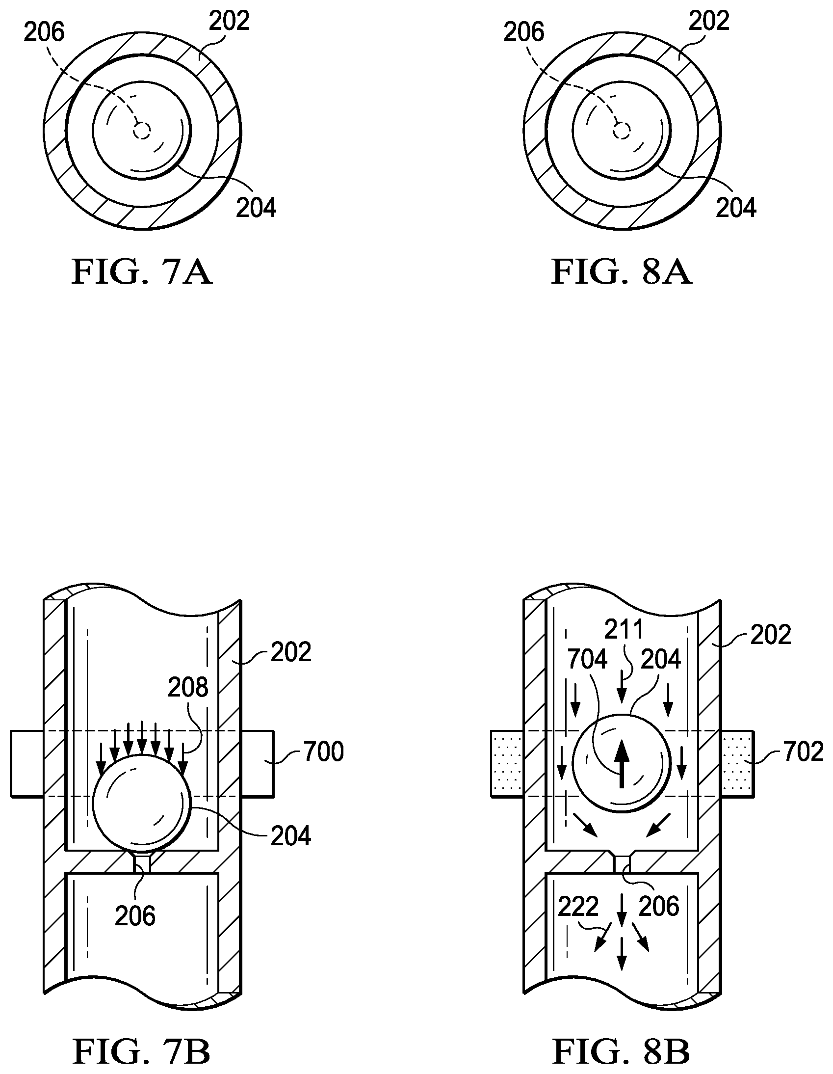 Patent US12351446 Figure 4 – Magnetically controlled valve using a blocking device and a movement device