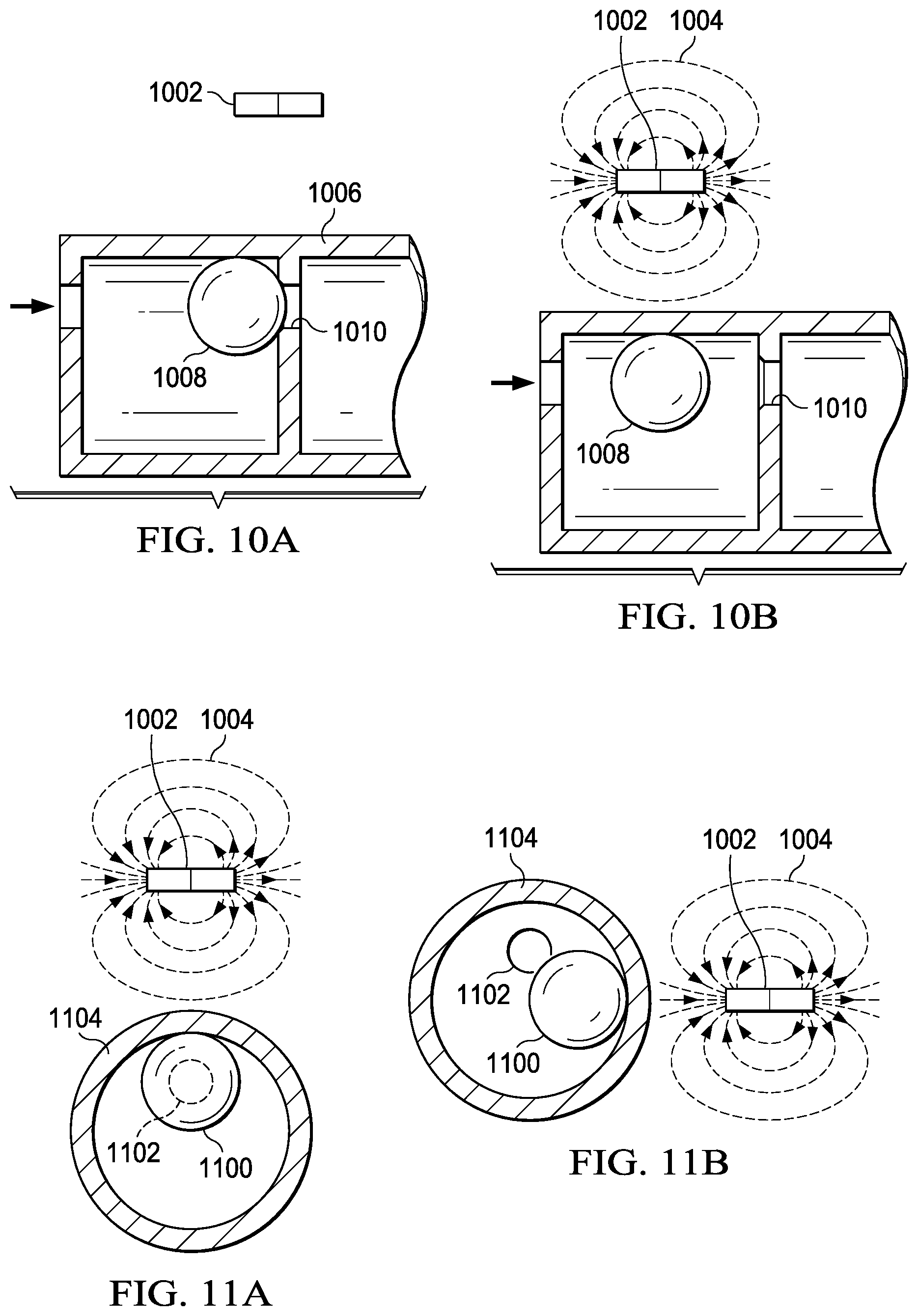 Patent US12351446 Figure 7 – Magnetically controlled valve using a blocking device and a movement device