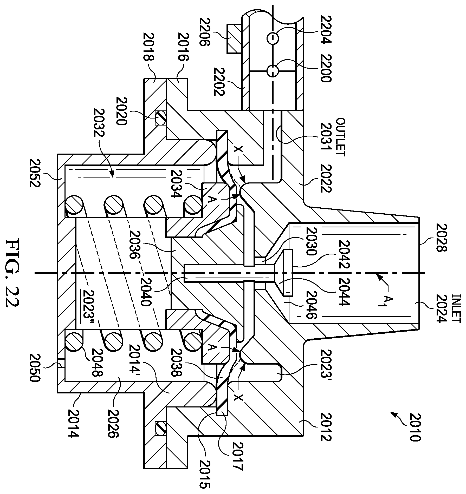 Patent US12351446 Figure 15 – Magnetically controlled valve using a blocking device and a movement device