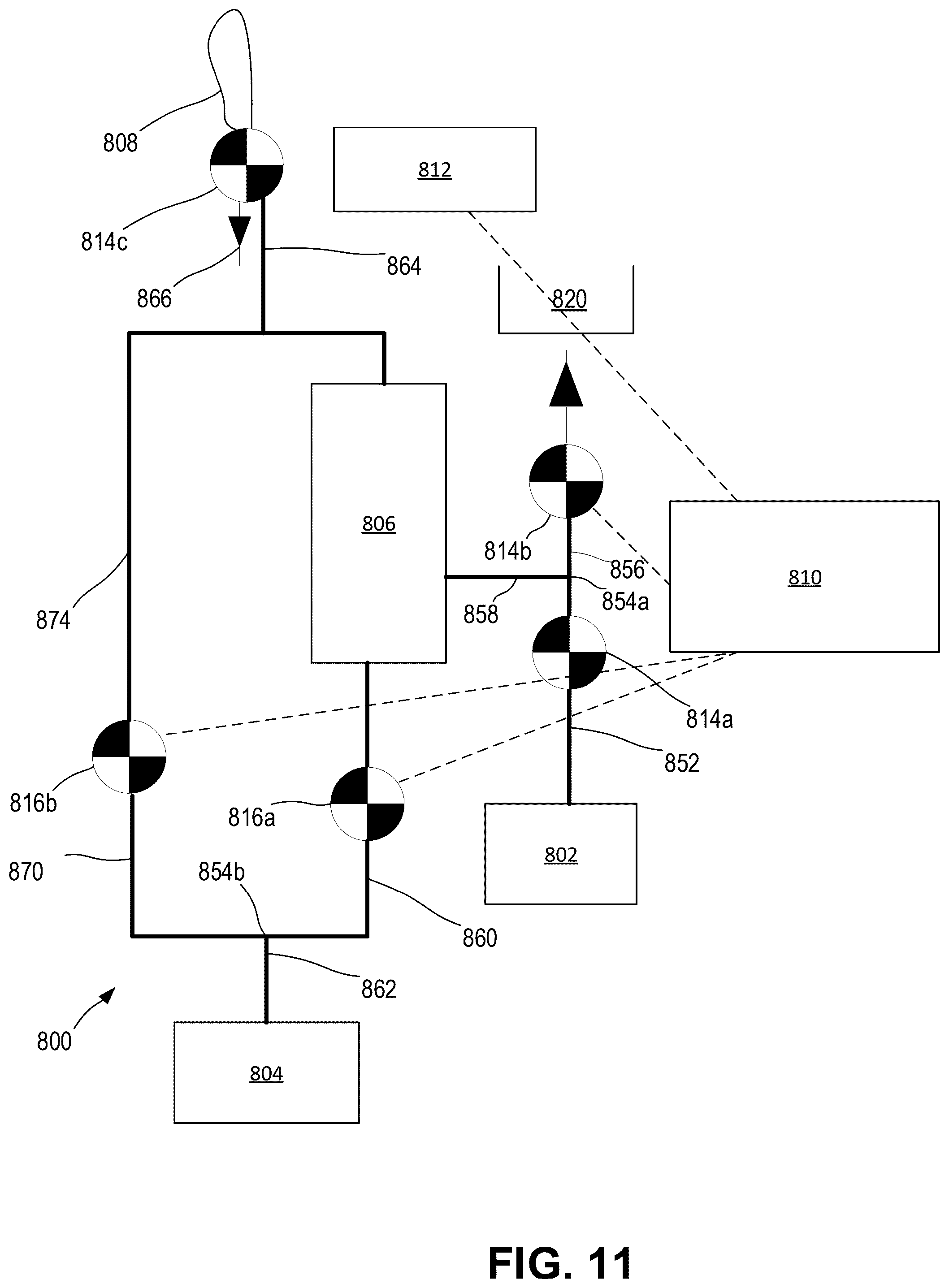 Patent US12351447 Figure 12 – Selectable gas infused beverage dispensing system
