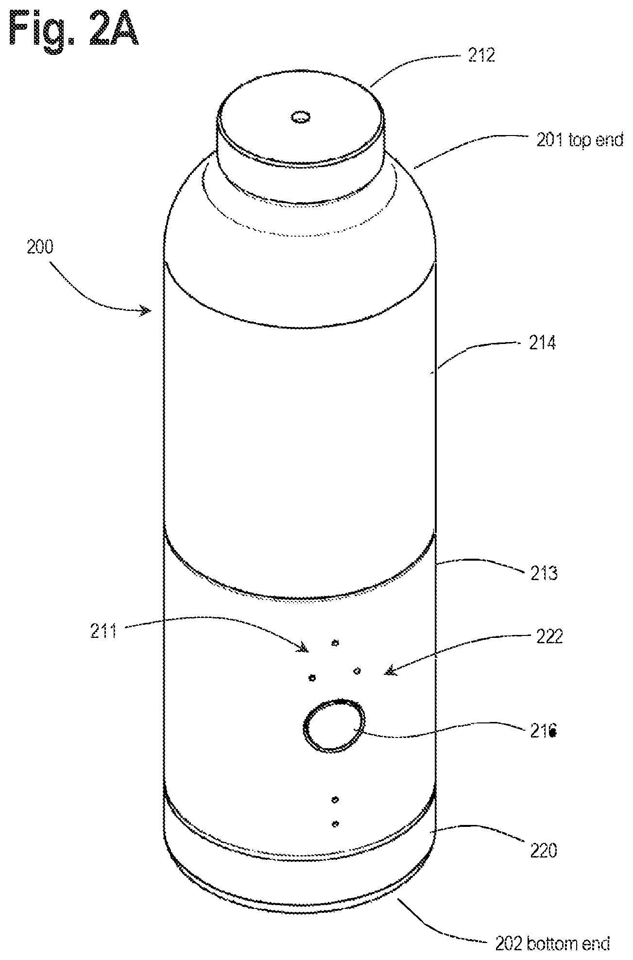 Patent US12351449 Figure 2 – Portable beverage container systems and methods for adjusting the composition of a beverage