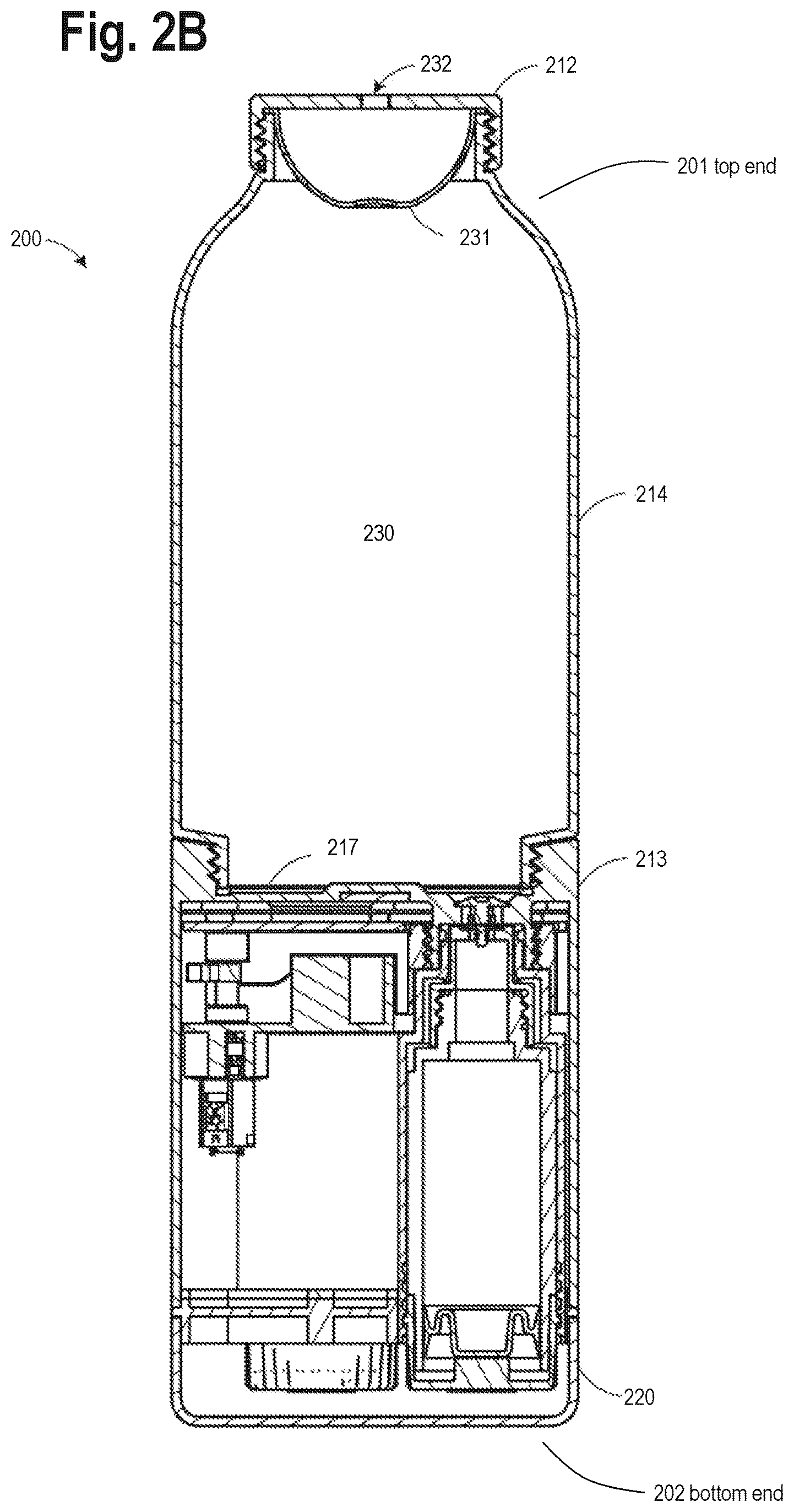 Patent US12351449 Figure 3 – Portable beverage container systems and methods for adjusting the composition of a beverage