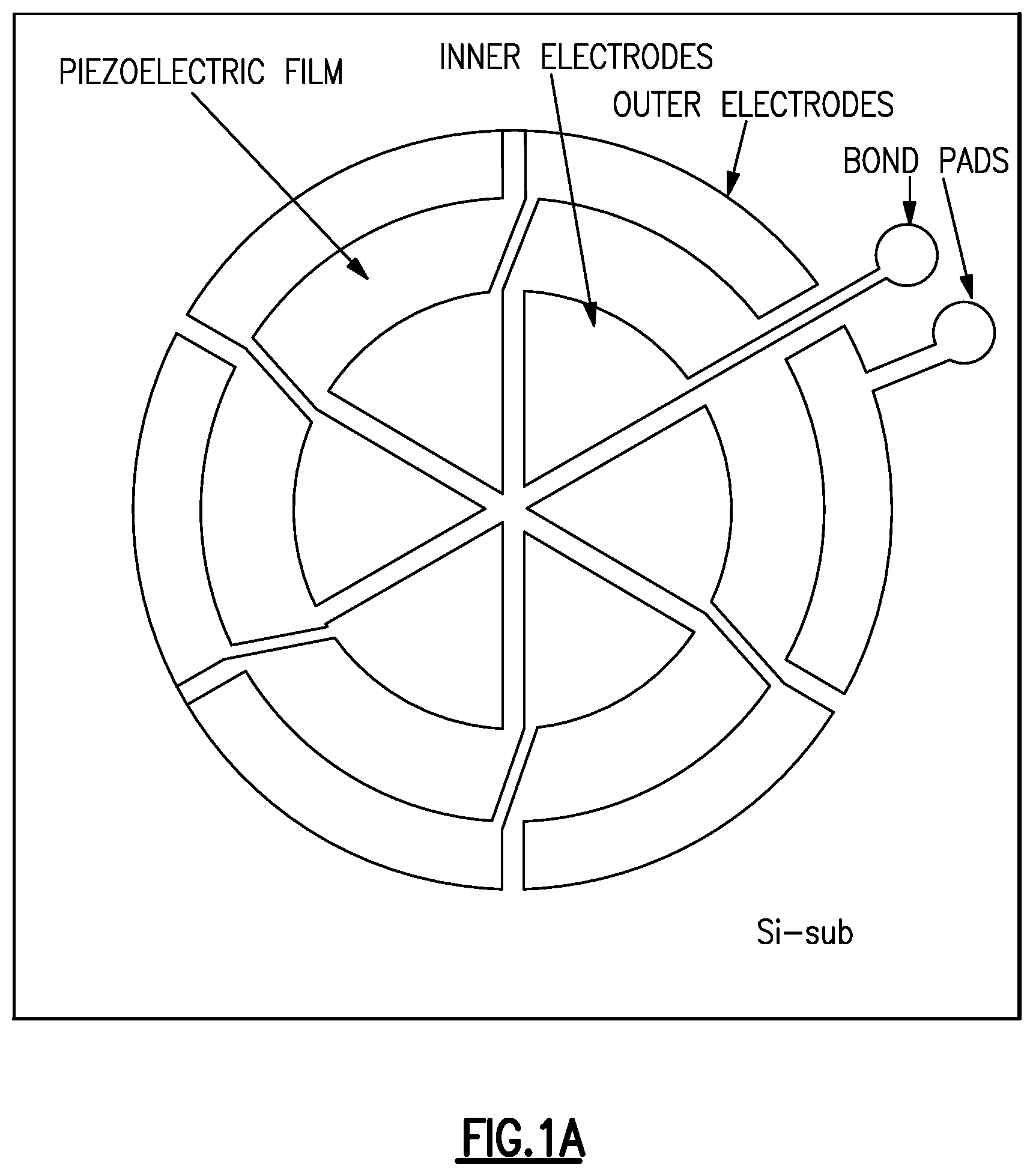 Patent US12351450 — Dual membrane piezoelectric microelectromechanical system microphone — Figure 1