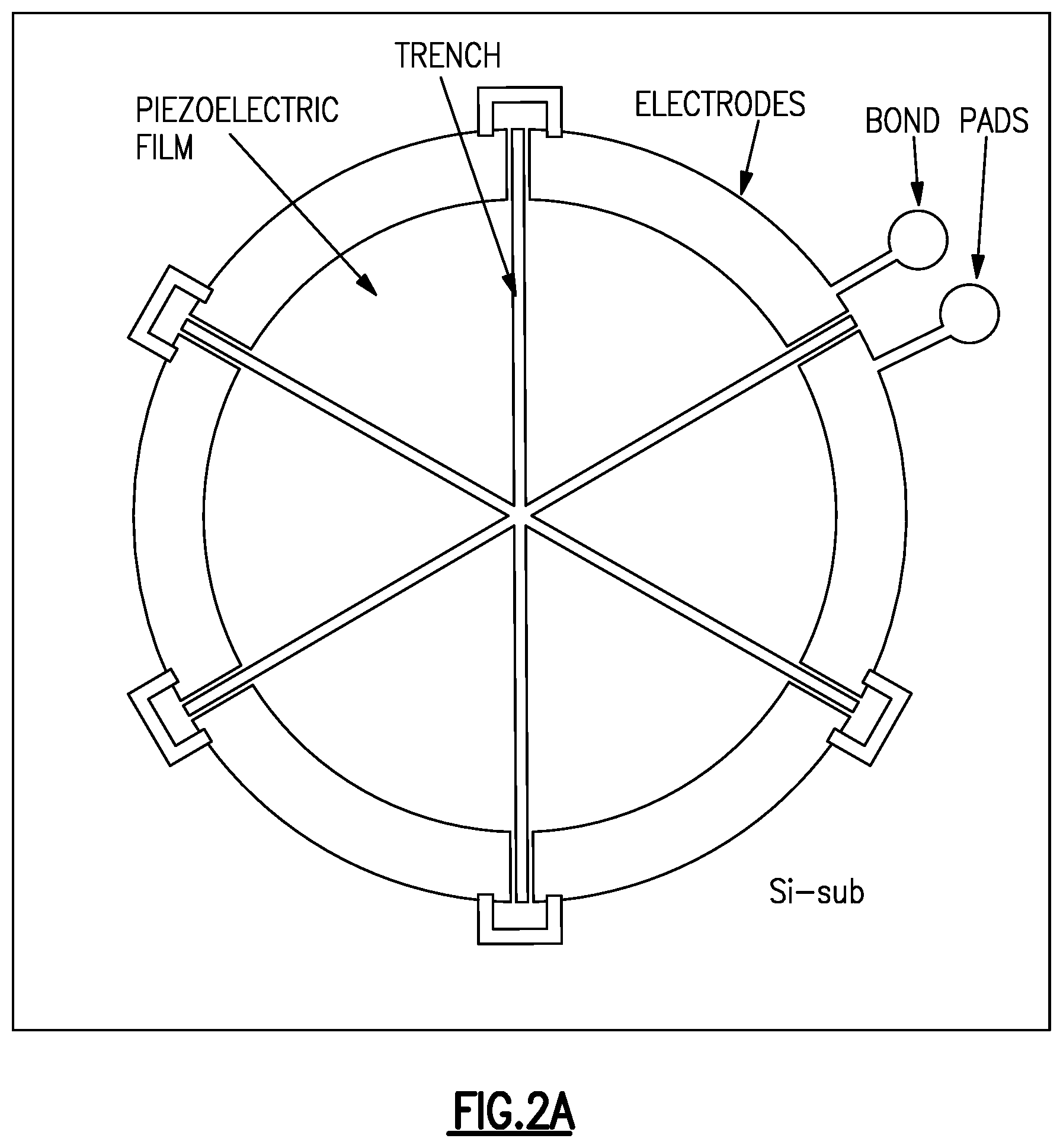 Patent US12351450 Figure 3 – Dual membrane piezoelectric microelectromechanical system microphone