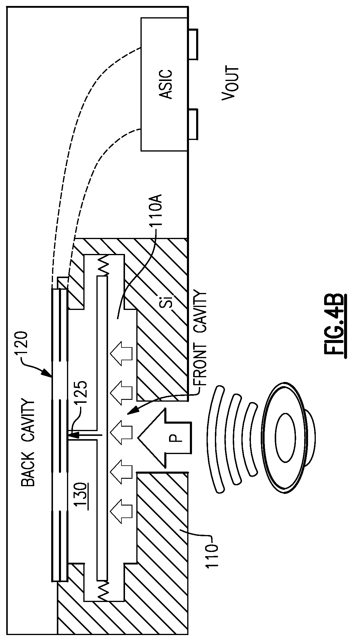 Patent US12351450 Figure 7 – Dual membrane piezoelectric microelectromechanical system microphone