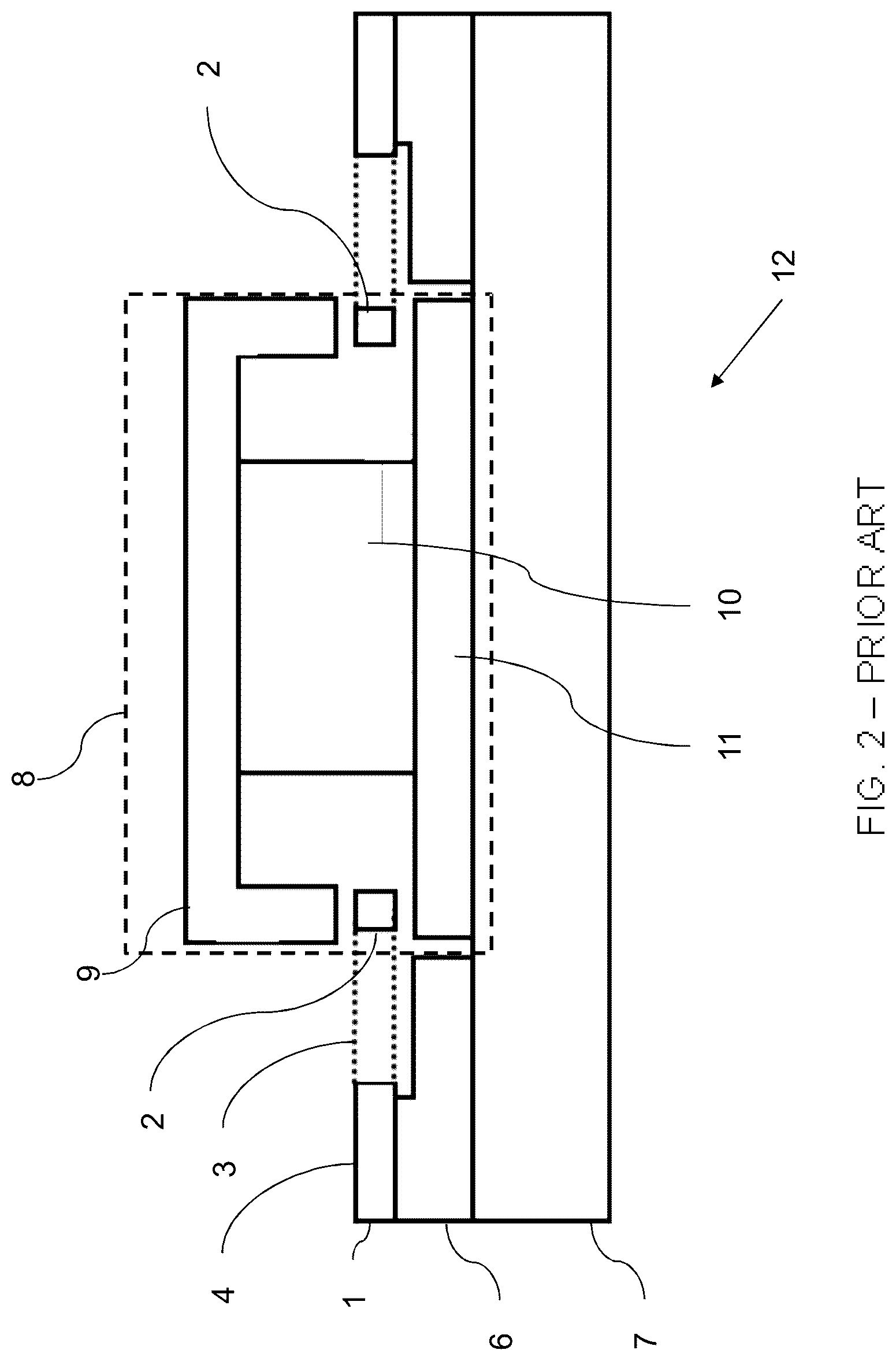 Patent US12351451 Figure 2 – Fabrication of MEMS structures from fused silica for inertial sensors